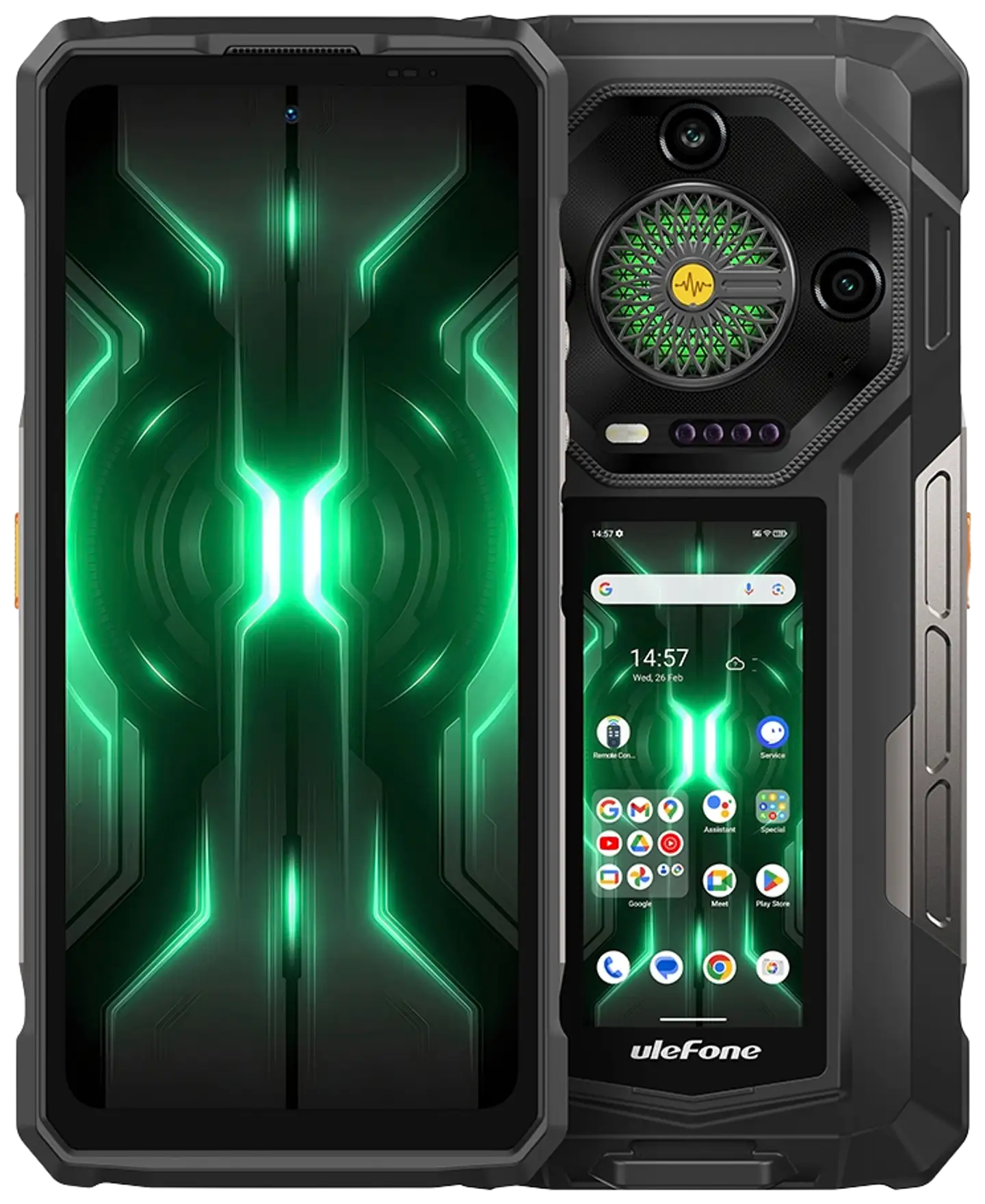 Ulefone Rugged-älypuhelin Armor 33 Pro 4G 512 GB musta - 2