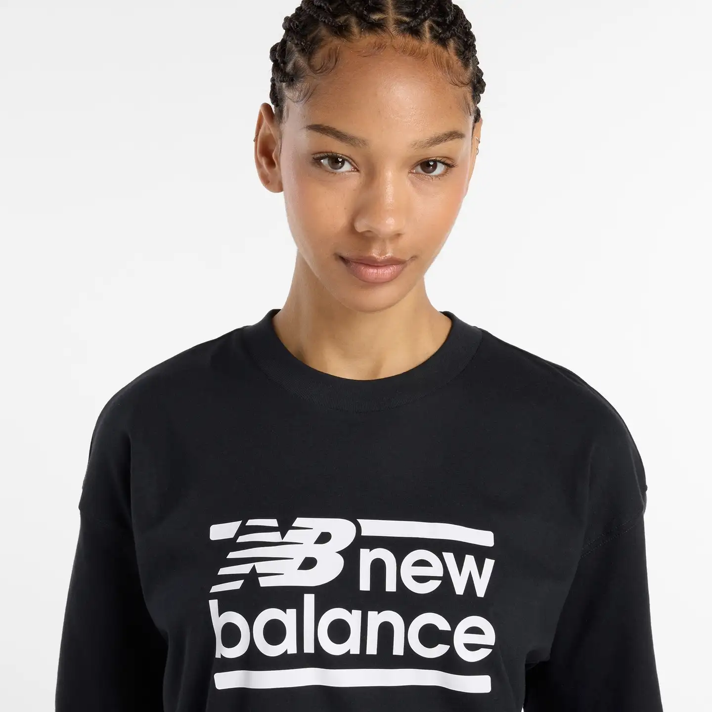 New Balance naisten OZ Graphic t-paita - BLACK - 4