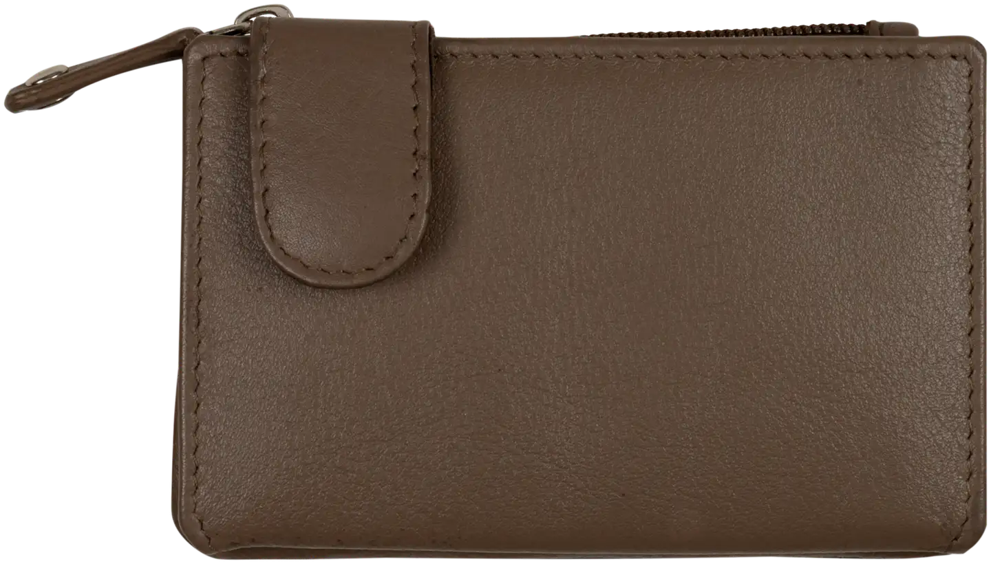 Nahkainen pikkulompakko Sydney - Taupe - 1