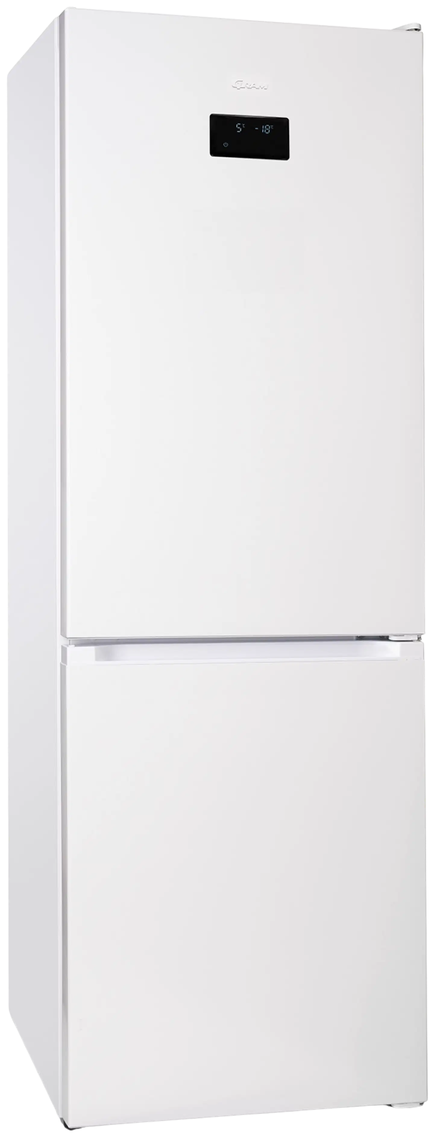 Gram jääkaappipakastin KF 621864 N, korkeus 186cm, valkoinen - 1