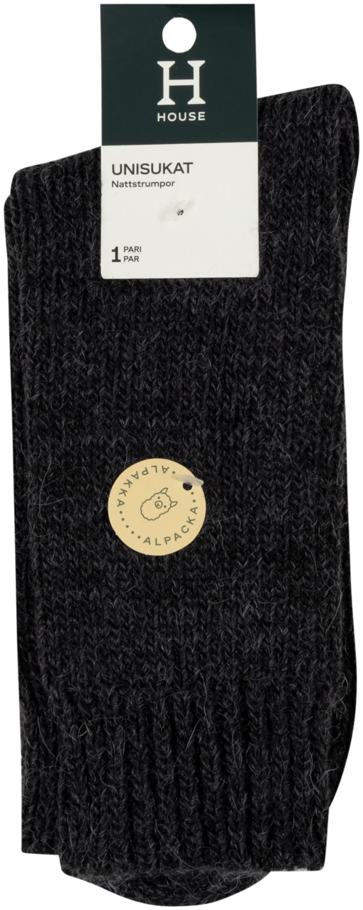 House miesten unisukat 193H322522 - Graphite - 2