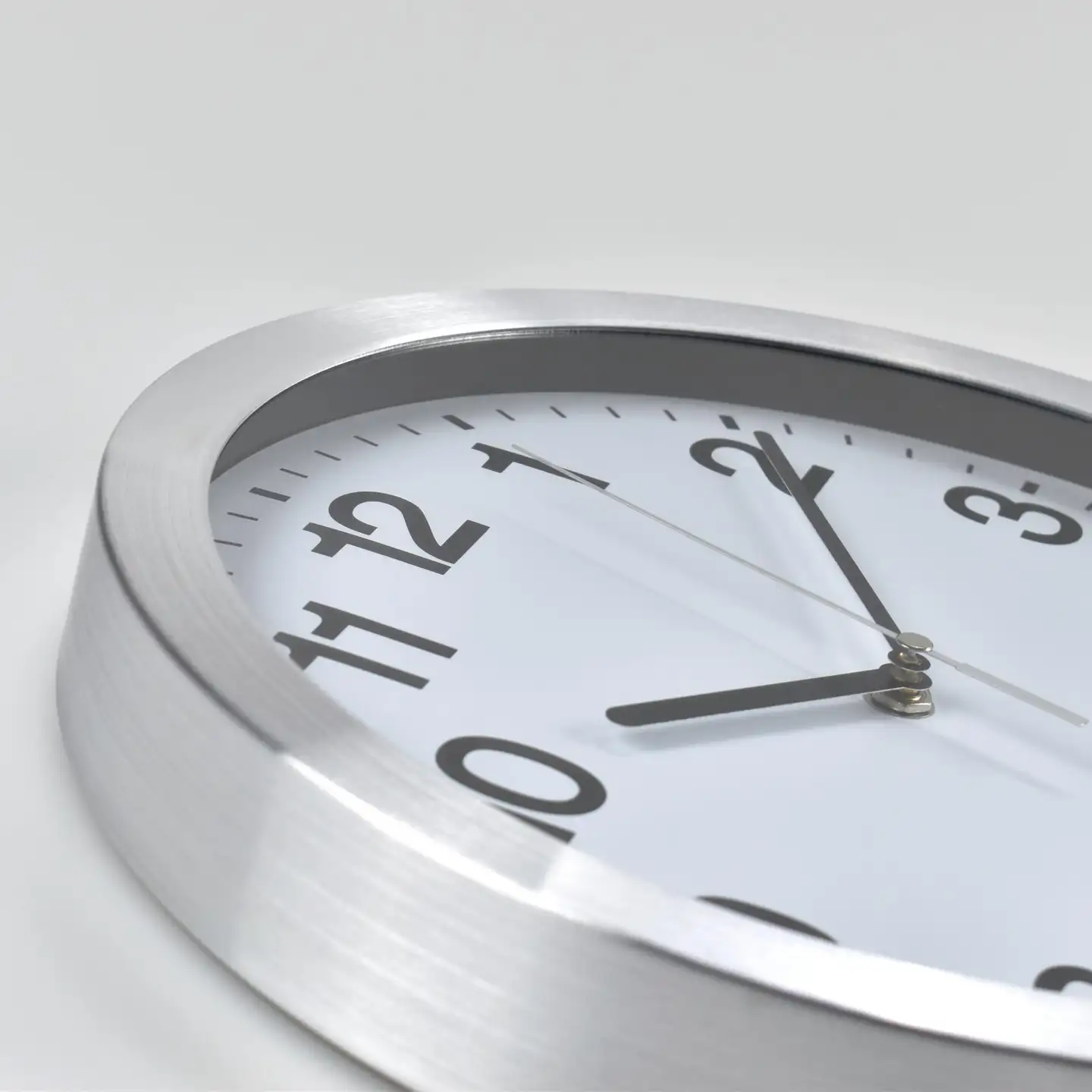 Art Link seinäkello alumiinia 30x30 cm - 5