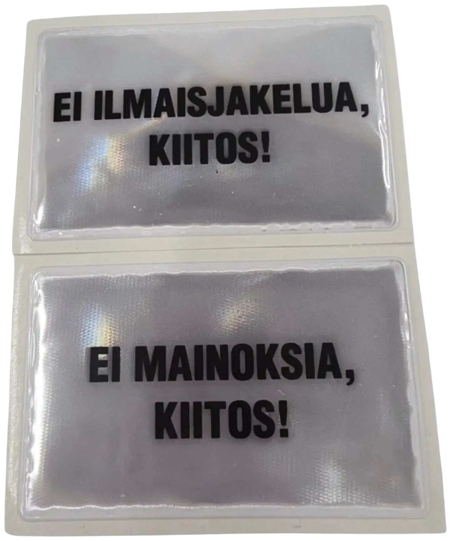 Refloactive tarra: ei mainoksia tai ilmaisjakeluja, kiitos!