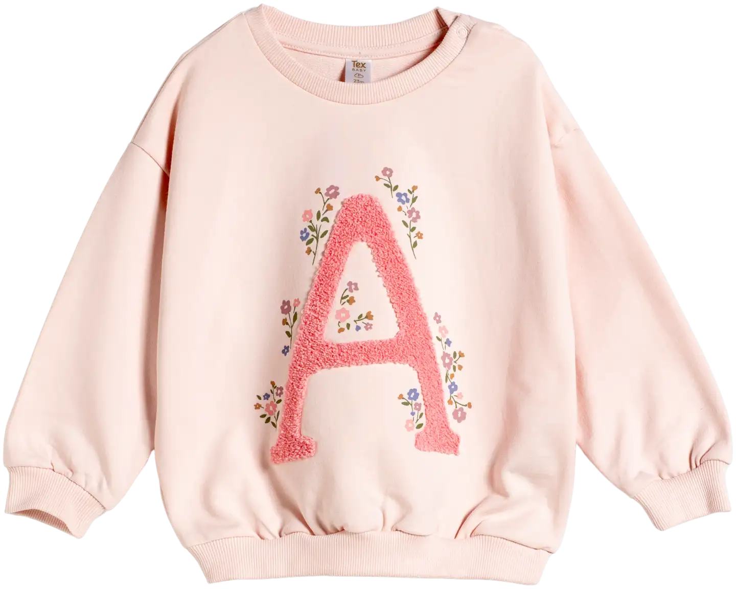 TEX BABY vauvojen collegepusero A I274060 - PINK LIGHT 2 - 1