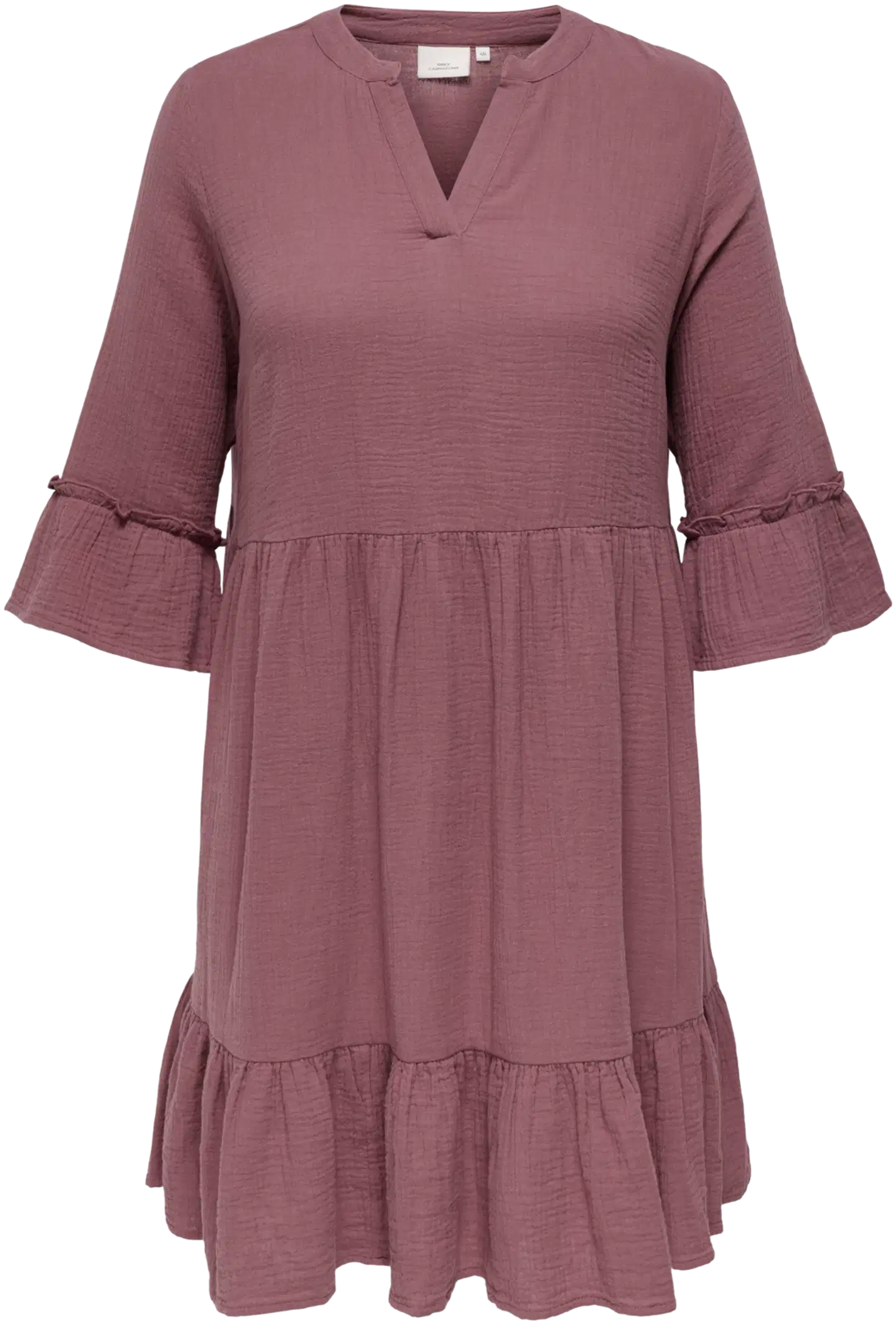 ONLY CARMAKOMA naisten mekko Carthyra - Rose Brown - 1