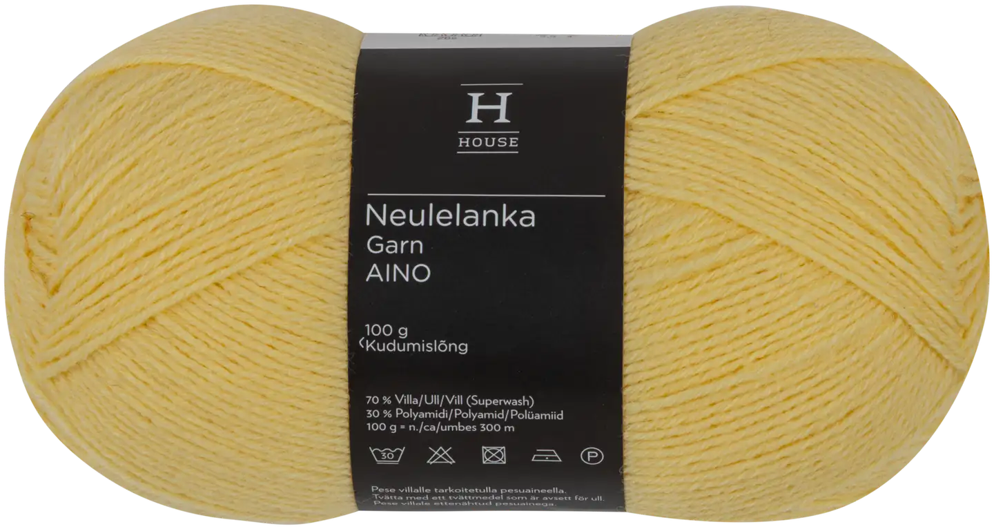 House lanka Aino villasekoite 100 g vaalean keltainen