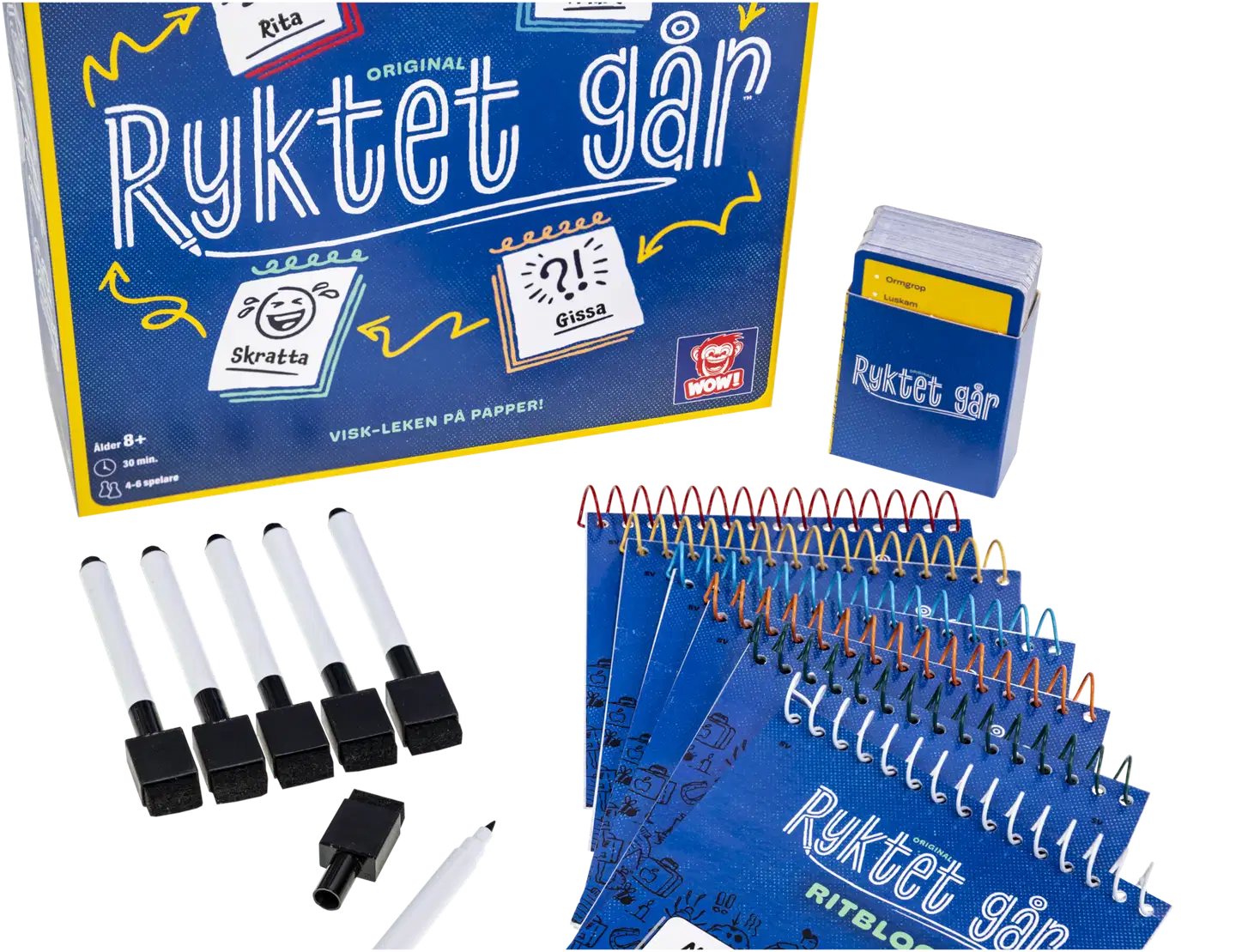 WOW! lautapeli Ryktet Går Original ruotsinkielinen - 4