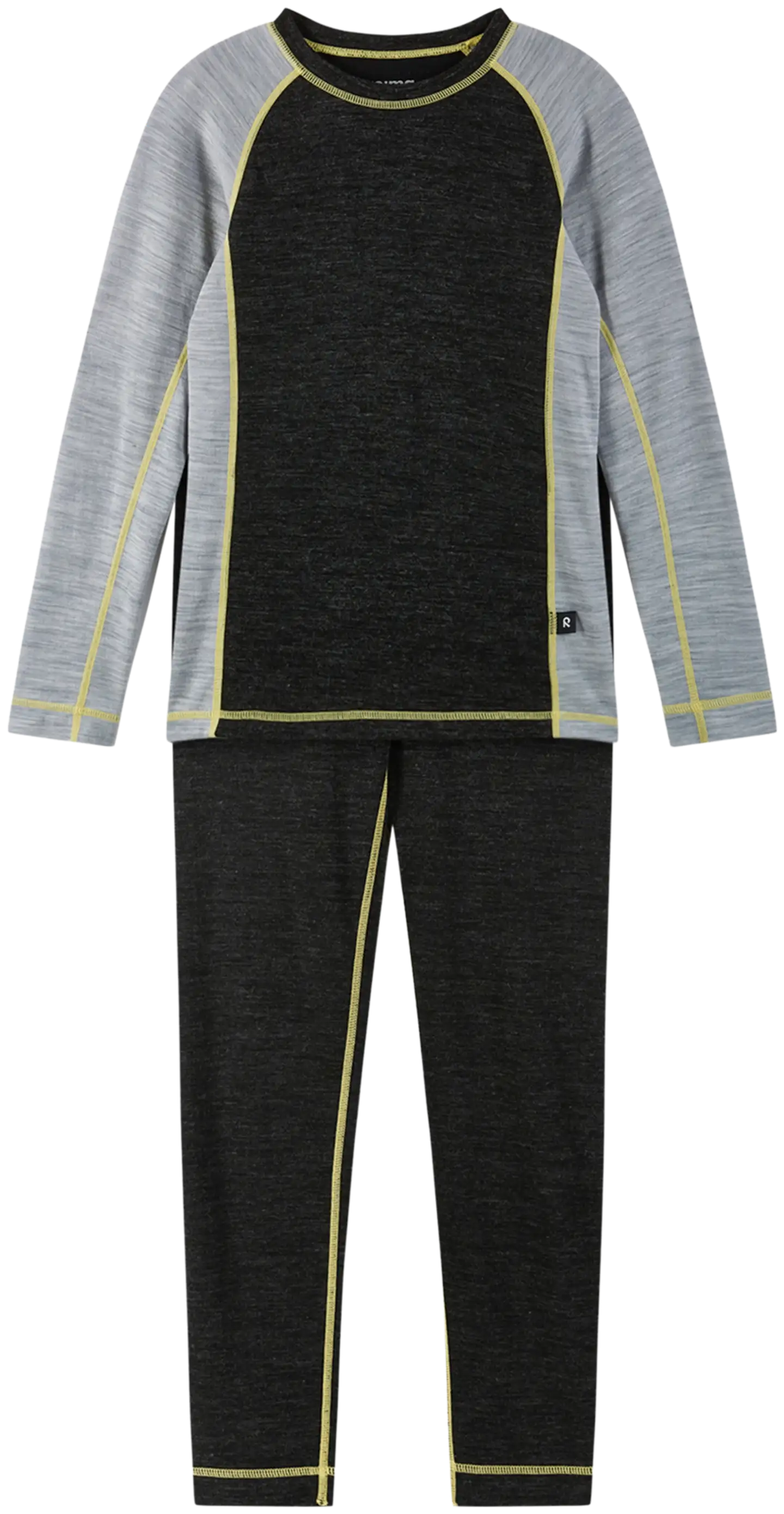 Reima lasten villa-aluskerrasto Taitoa - BLACK MELANGE - 1