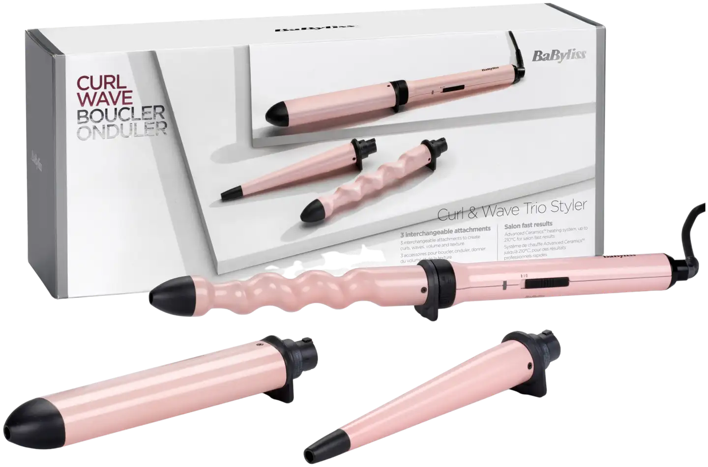 BaByliss muotoilutyökalu Curl & Wave Trio - 9