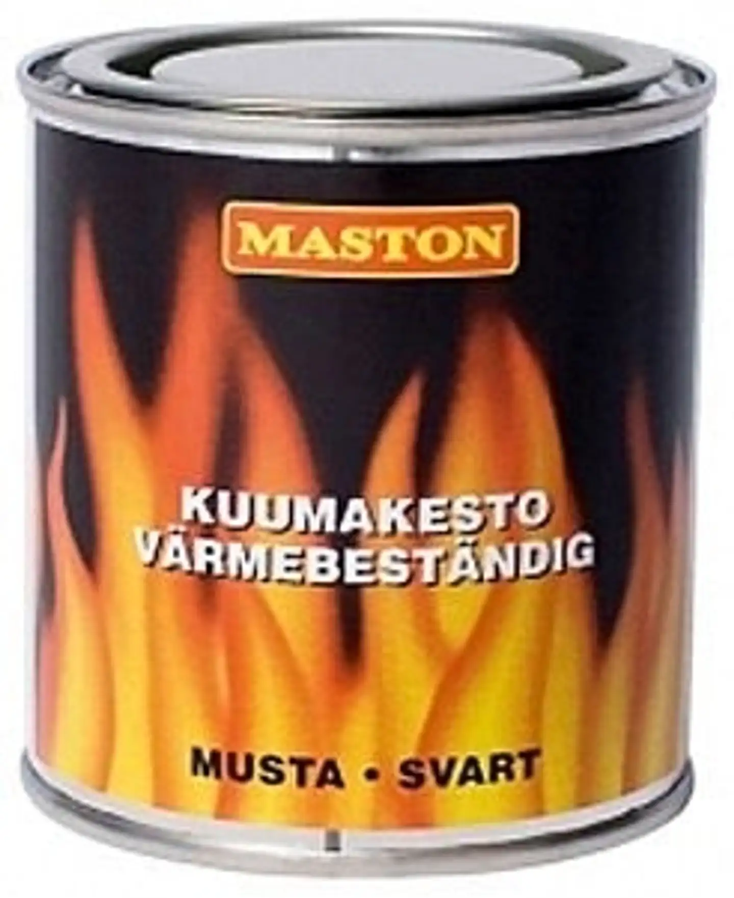 Maston kuumakestomaali 400°C 250 ml musta