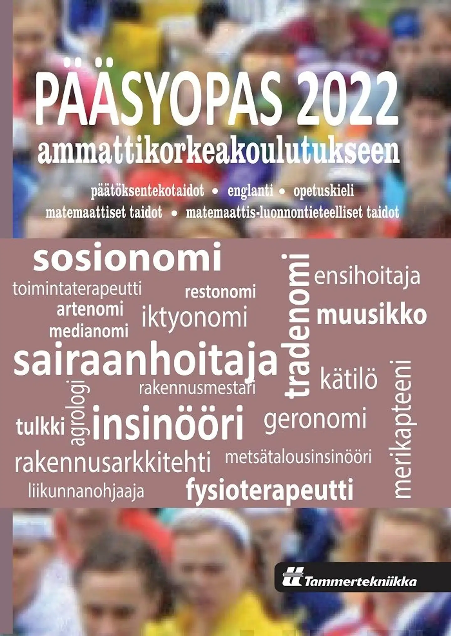 Pääsyopas 2022 ammattikorkeakoulutukseen - Päätöksentekotaidot : opetuskieli (suomi) : matemaattiset taidot : matemaattis-luonnontieteelliset taidot