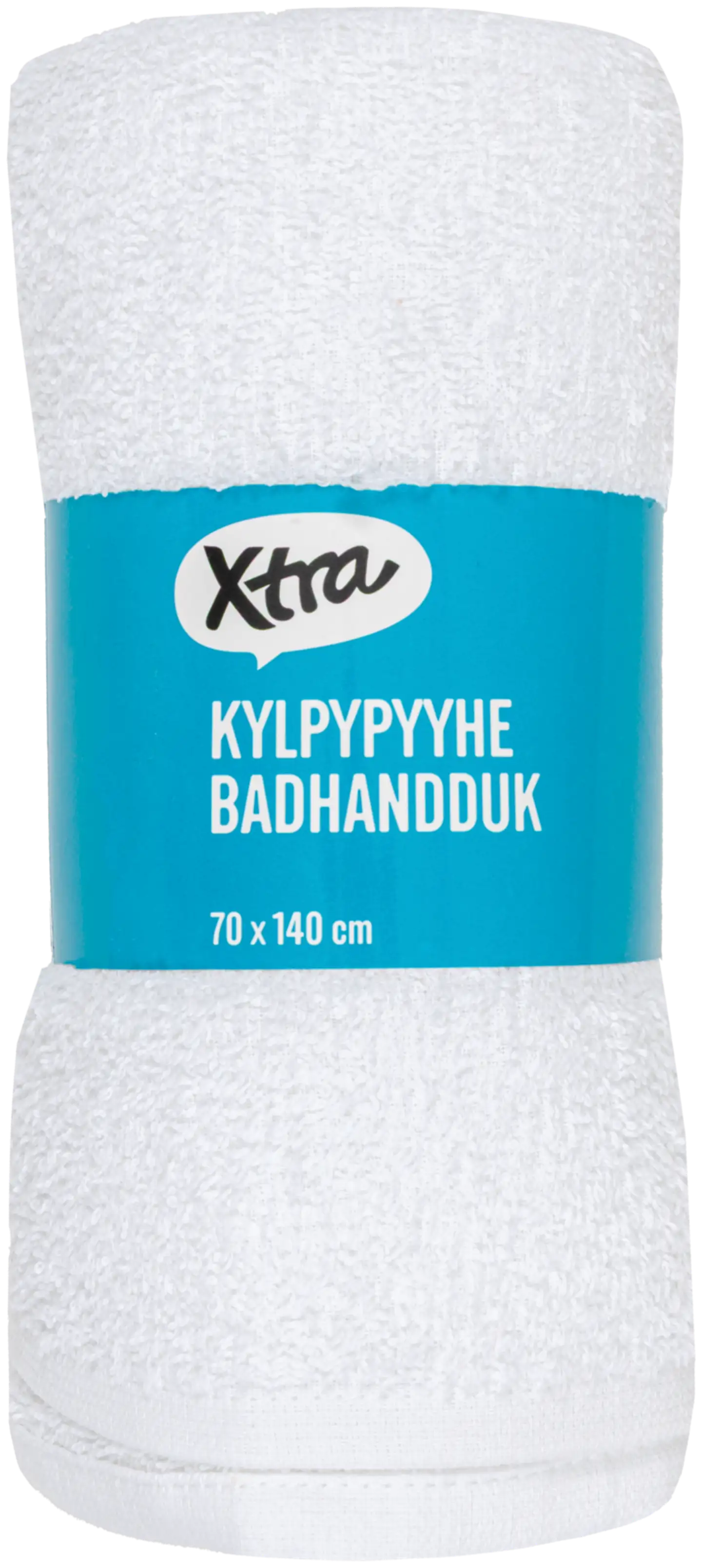 Xtra kylpypyyhe Anna 70x140 cm valkoinen