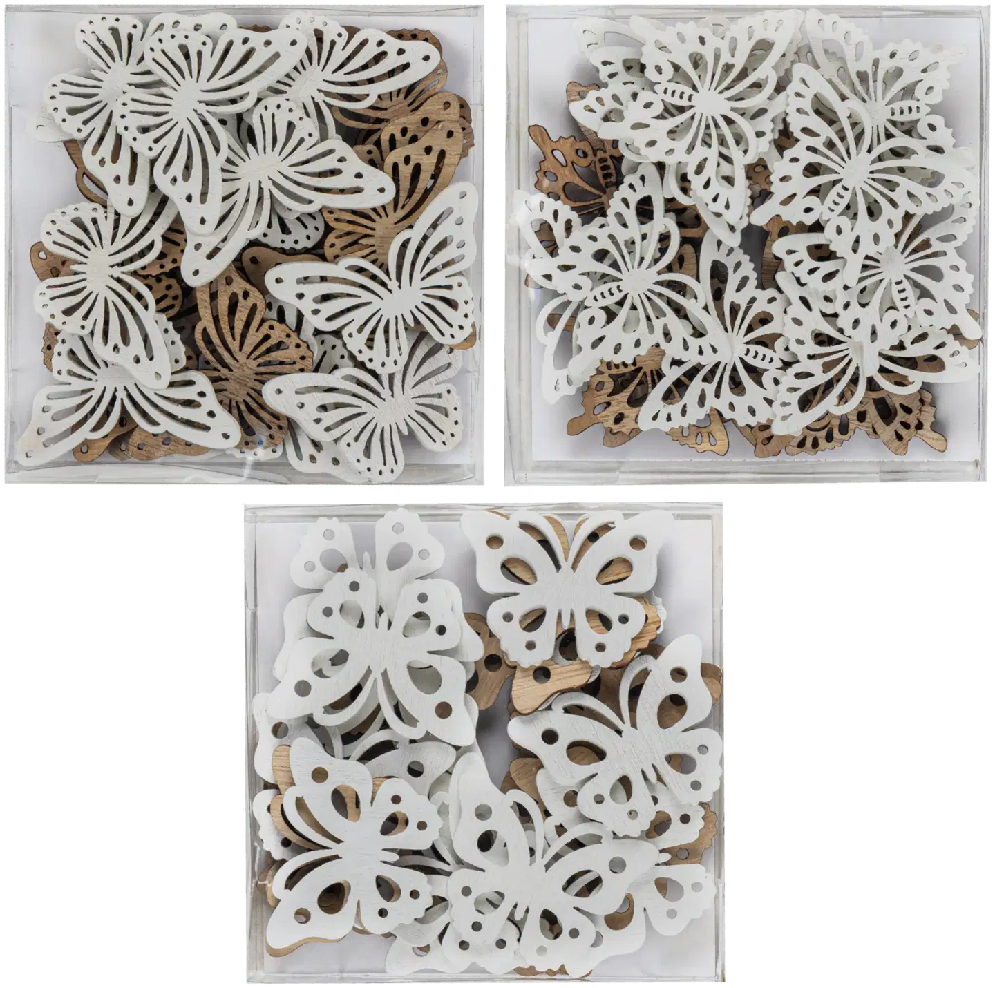 Pikkupuukoriste perhonen 24 kpl - 1