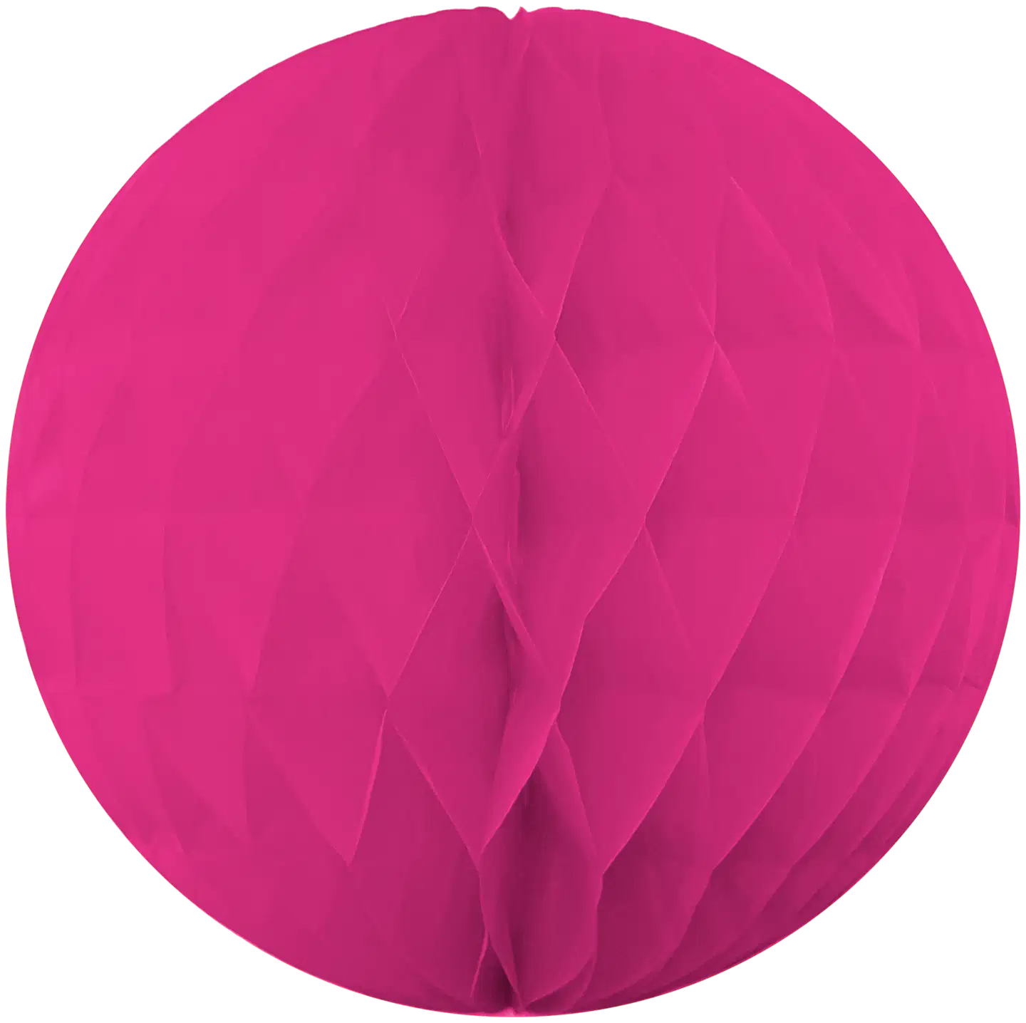 Decorata Party Paperihunajakenno 15 cm fuksia