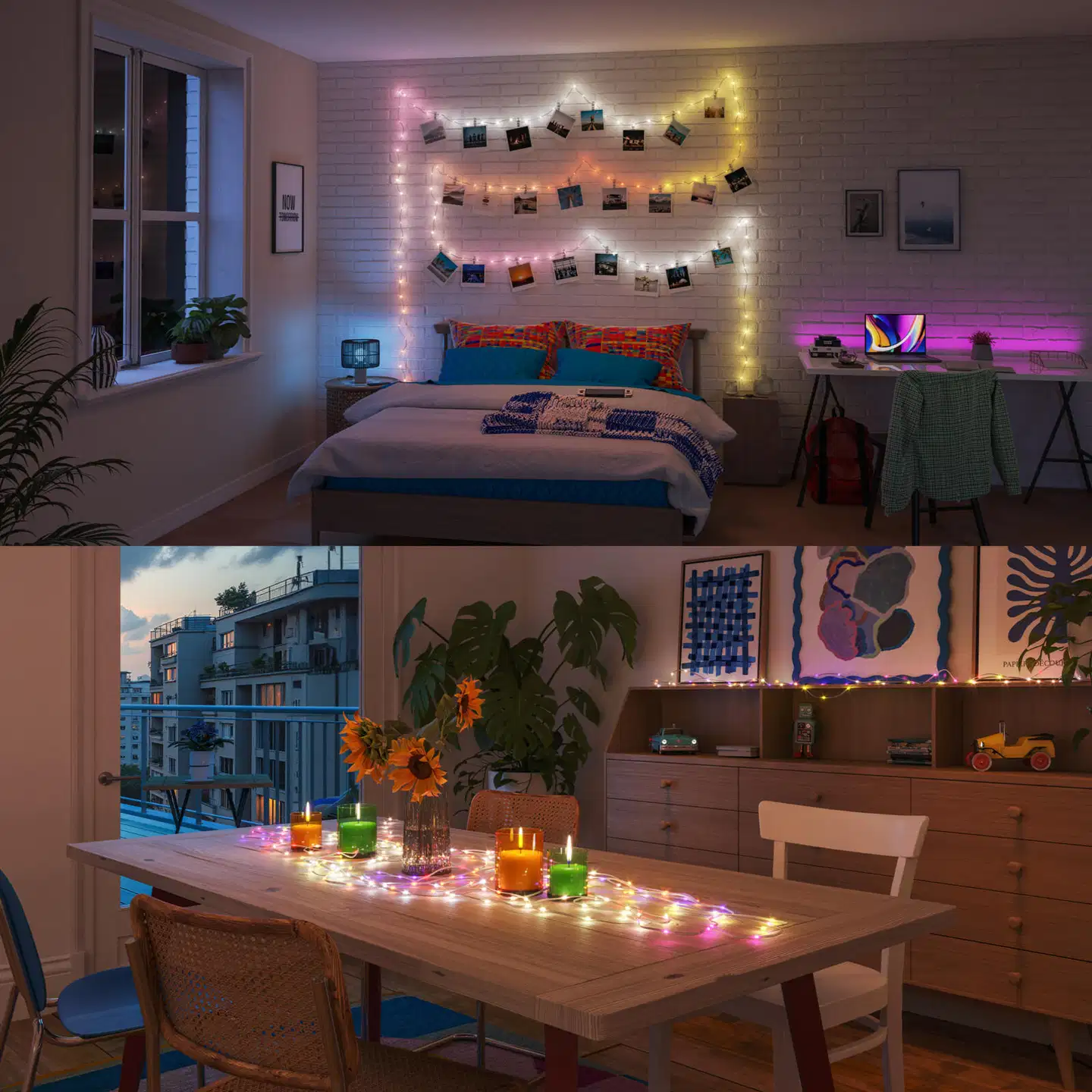 Philips Smart Lighting RGBIC Fairy-valosarja 10m - 8