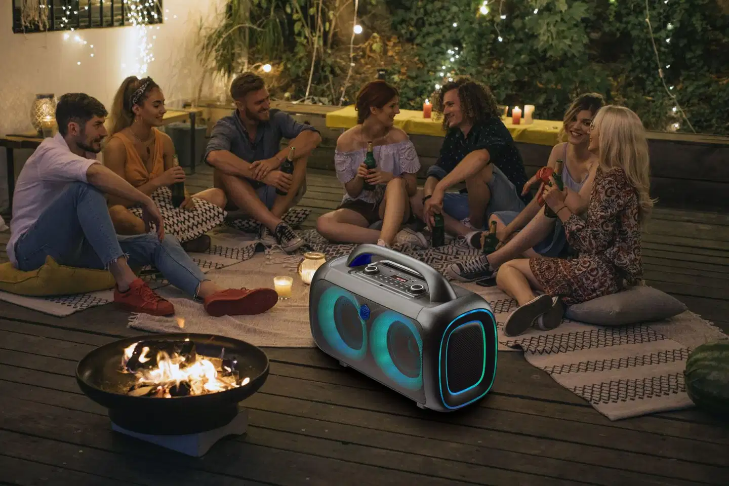 MusicSound Bluetooth kaiutin SoundBox 80s musta - 4