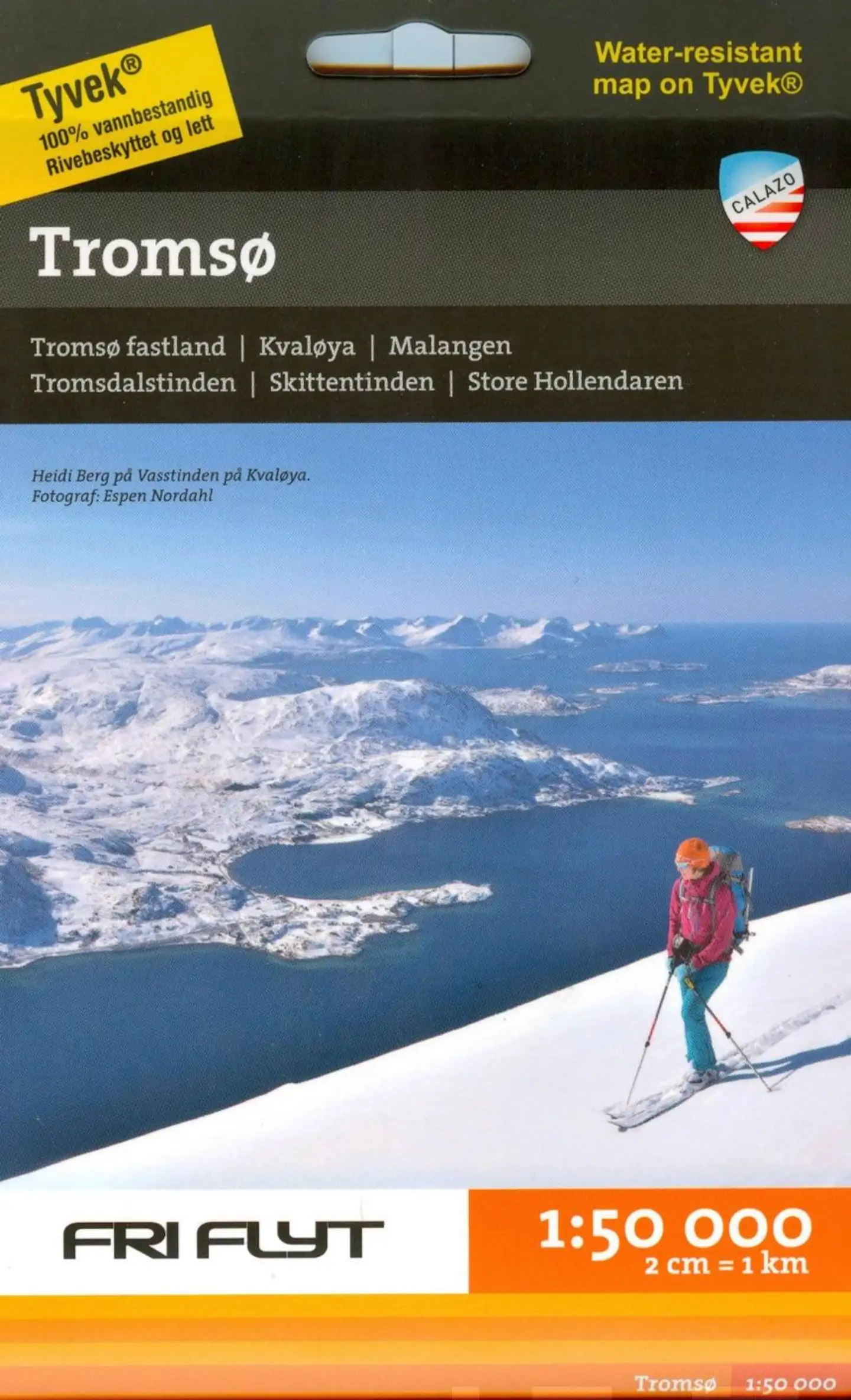 Tromsö-tunturihiihtokartta