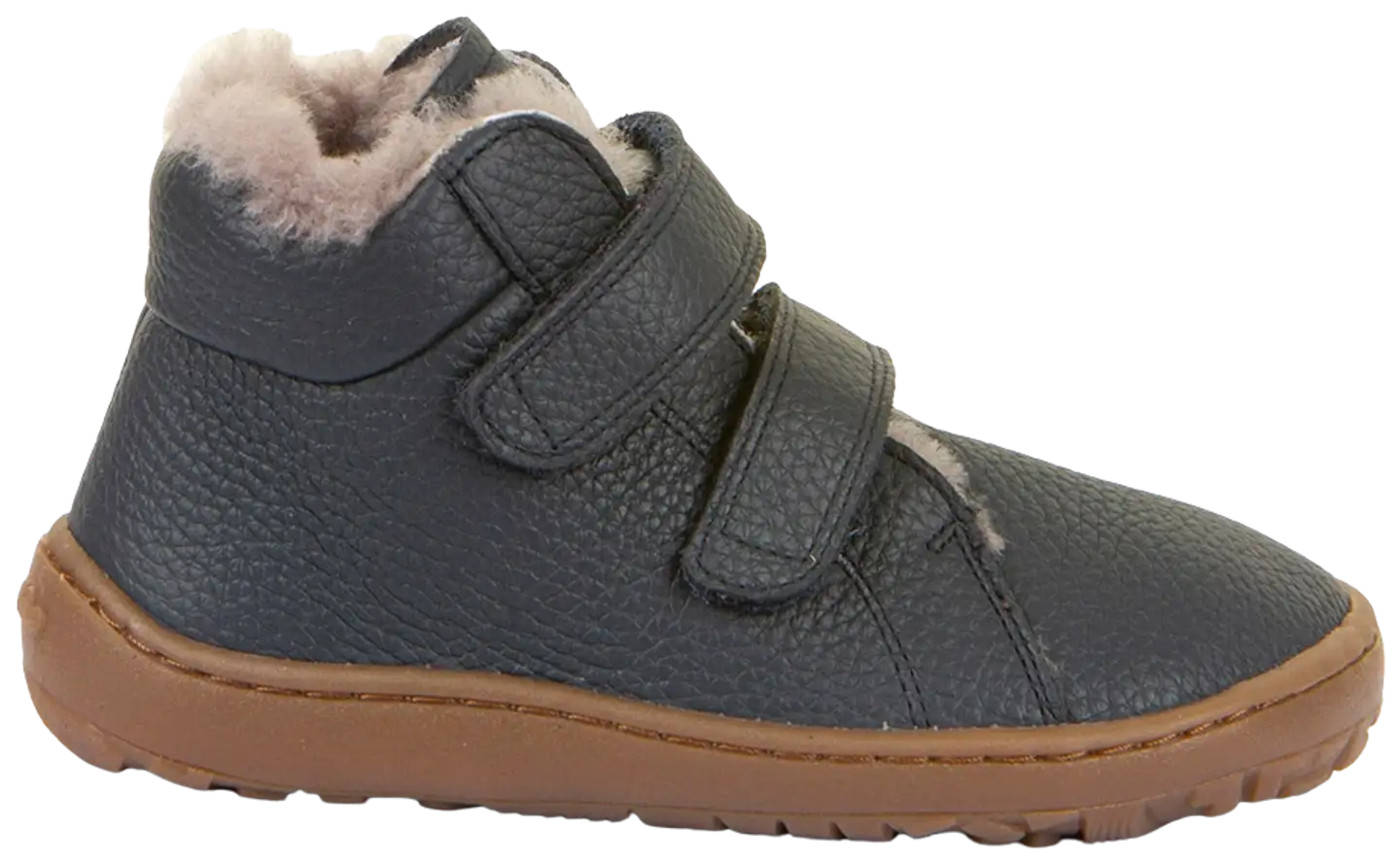Froddo lasten talvipaljasjalkakenkä Winter Furry - Dark blue - 1