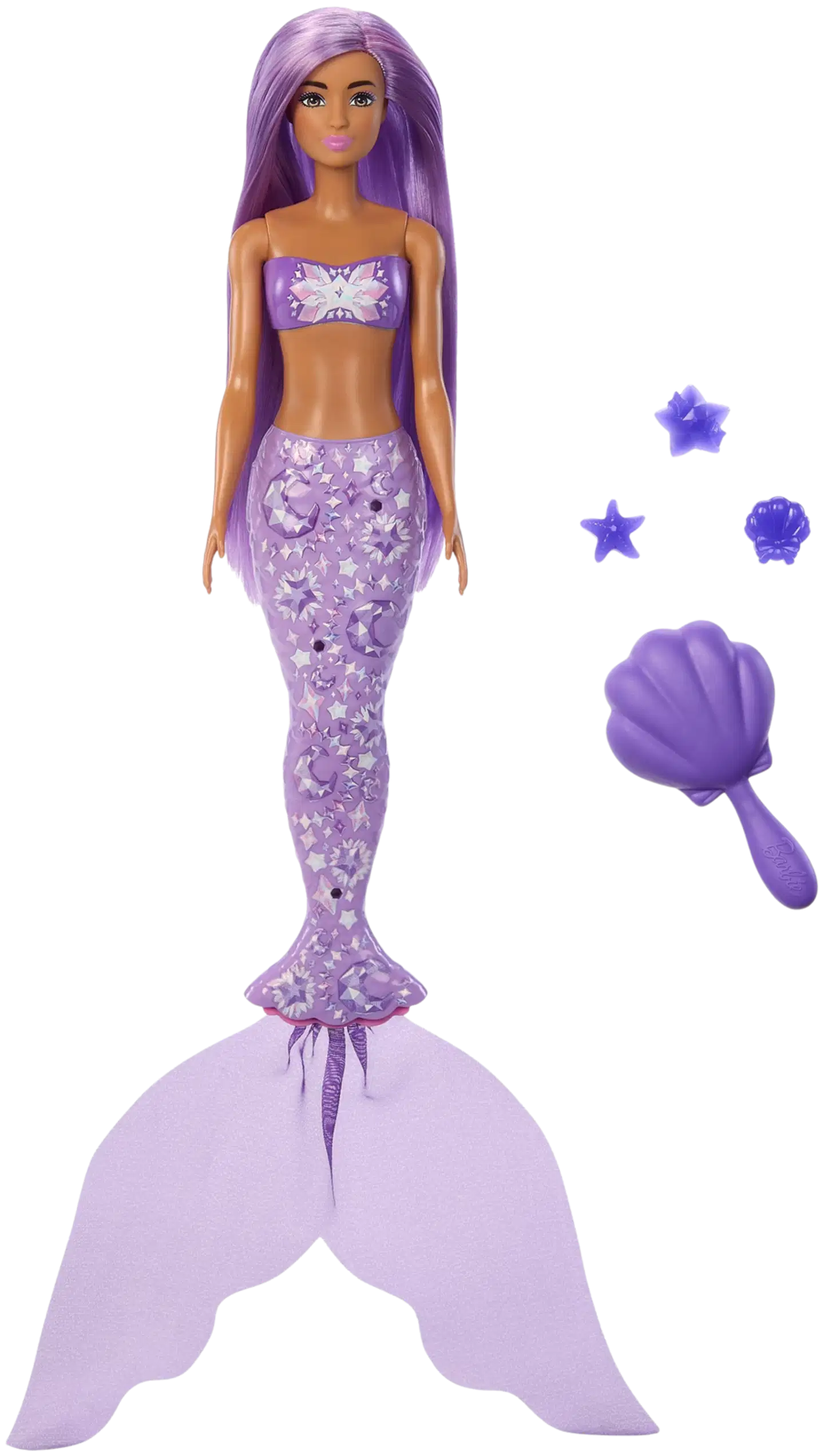 Barbie Color Reveal Mermaid treasure -nukke - 2