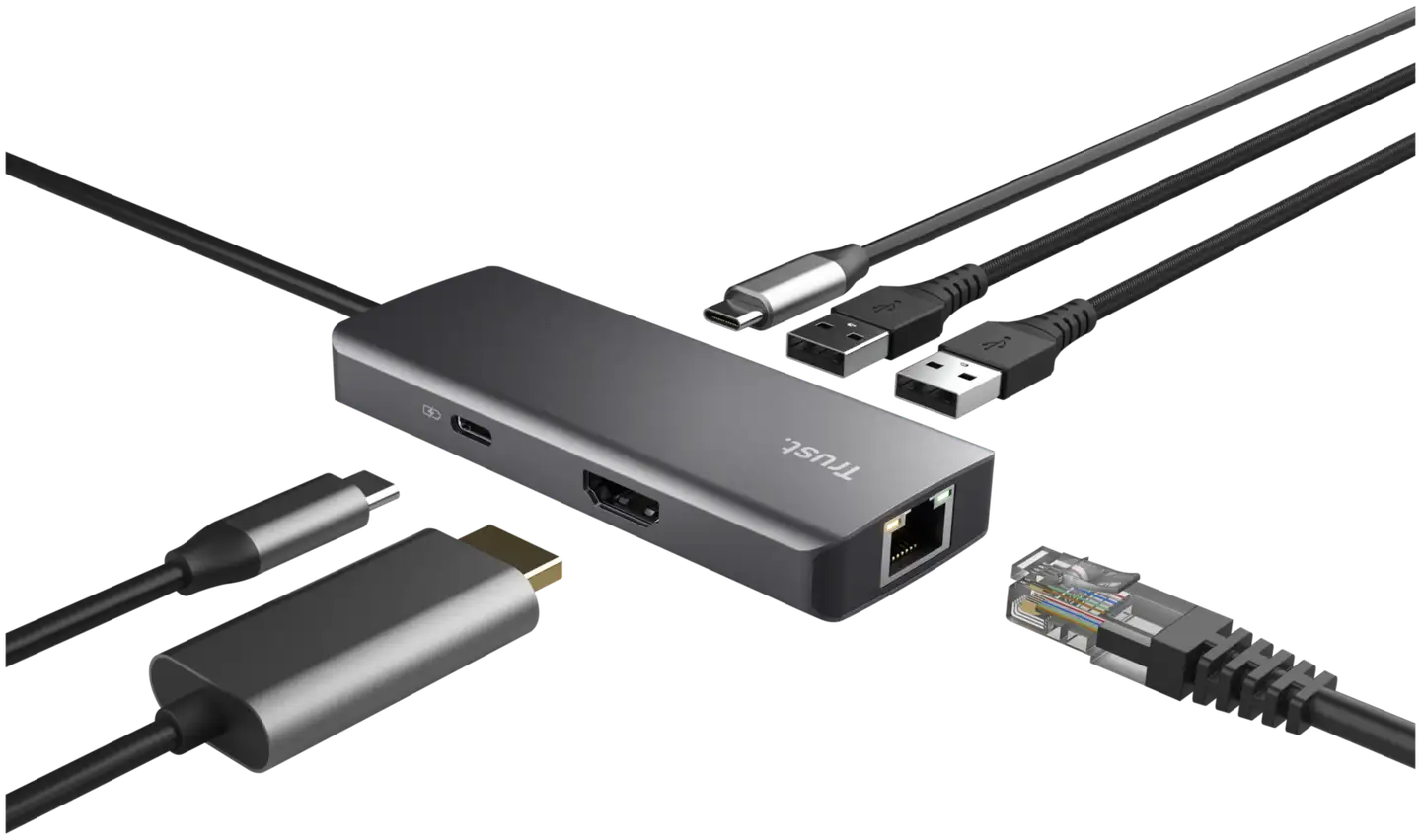 Trust Dalyx 6in1 adapteri - 3