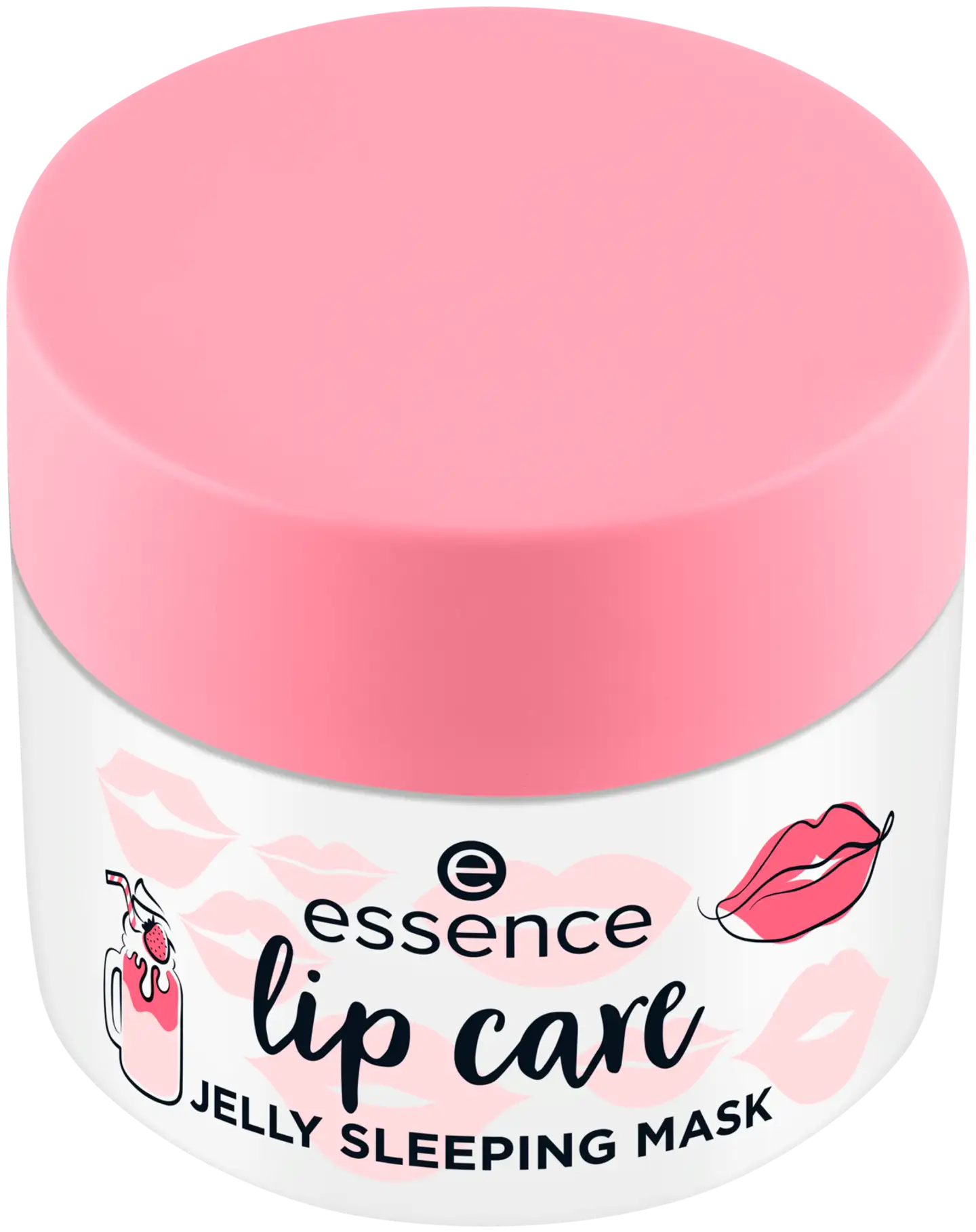 essence lip care JELLY SLEEPING MASK 02 Stawberry Milkshake 8 g