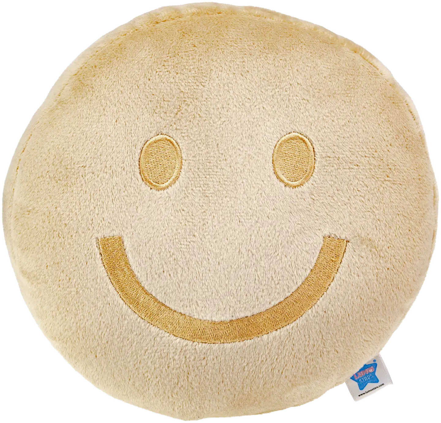 Lumo Stars Pehmokirjain Hymiö beige velboa
