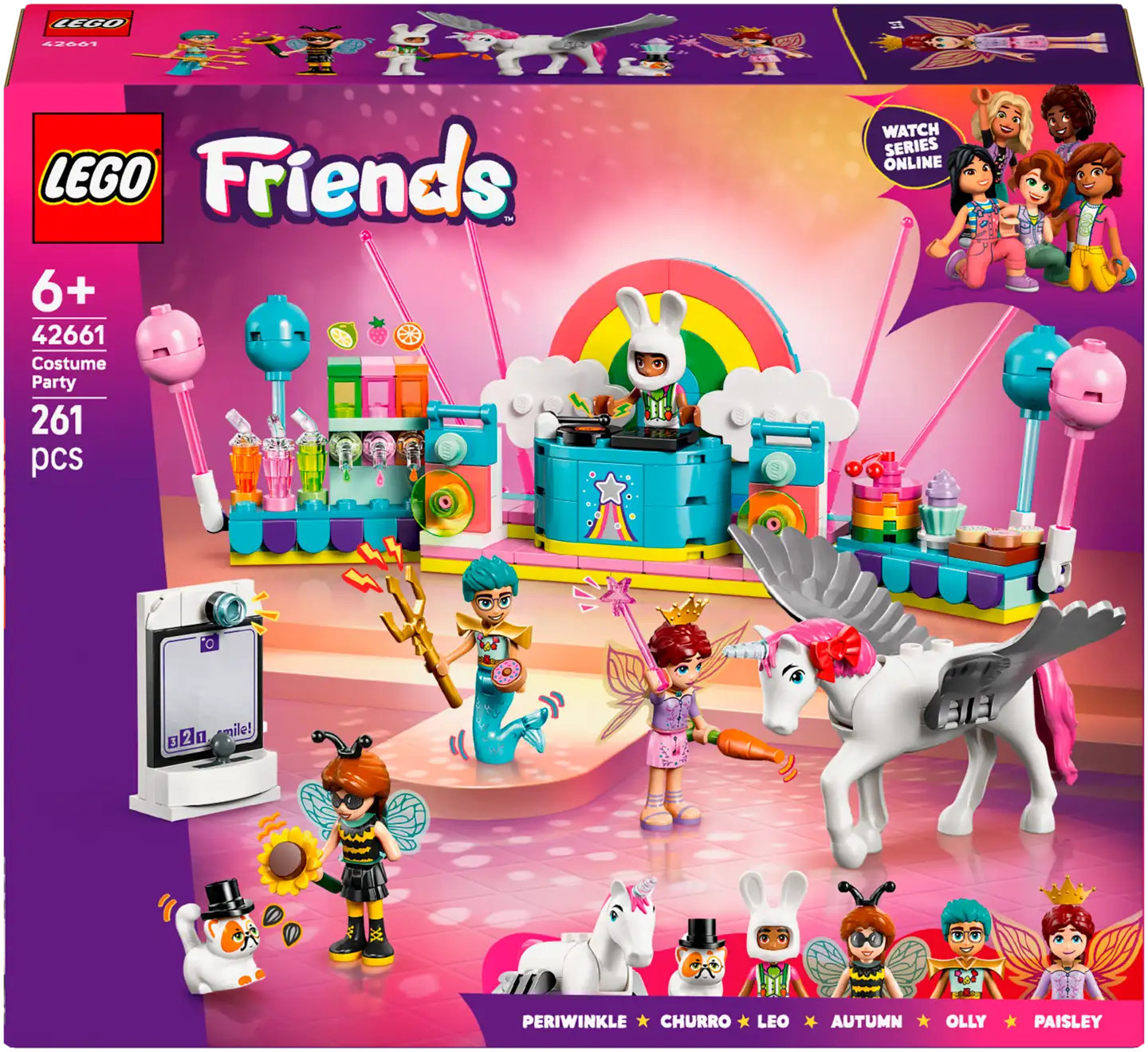 LEGO® Friends 42661 Yksisarvisen ja keijun naamiaisjuhlat - 2