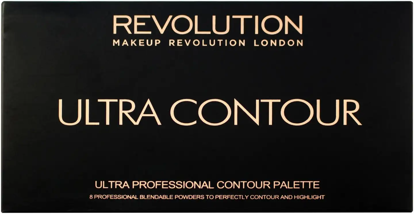 Makeup Revolution 8 Ultra Contour Palette korostus-ja varjostusväripaletti - 2