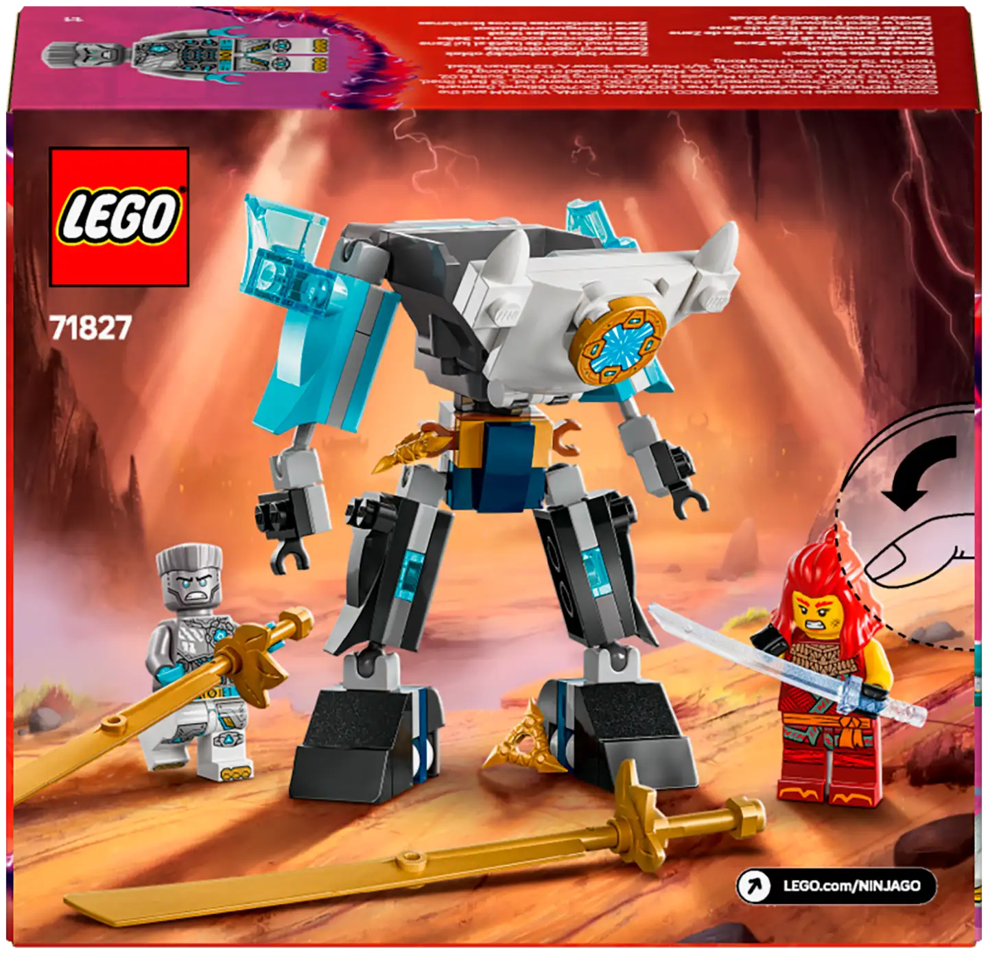 LEGO® Ninjago 71827 Zanen taistelupukurobotti - 3