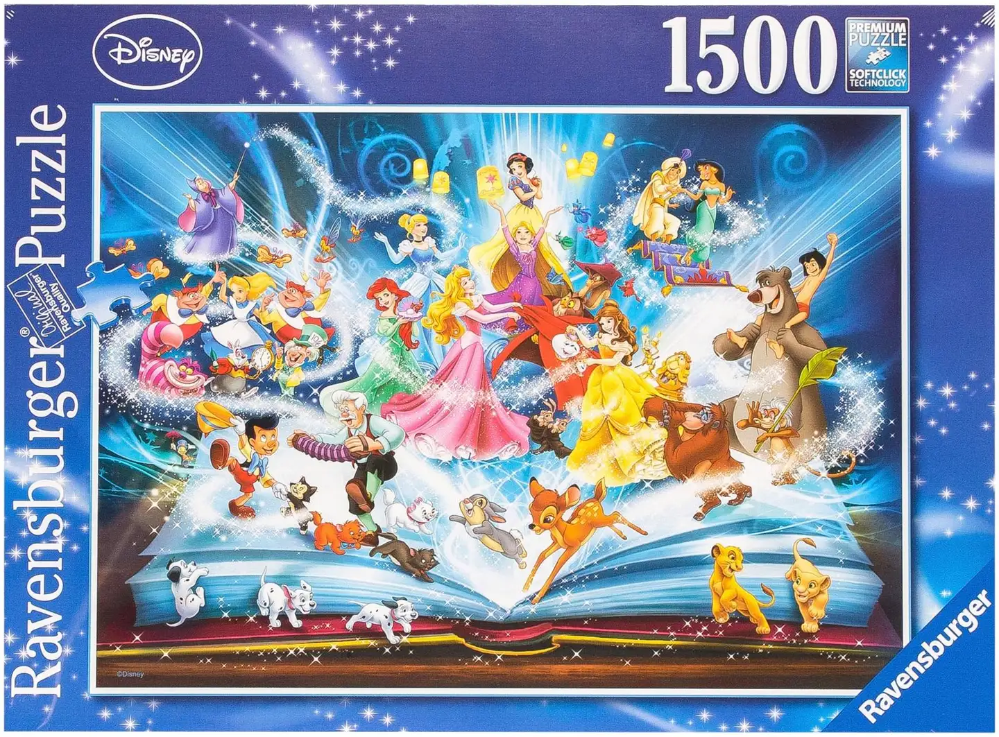Ravensburger palapeli 1500 palaa, erilaisia - 1