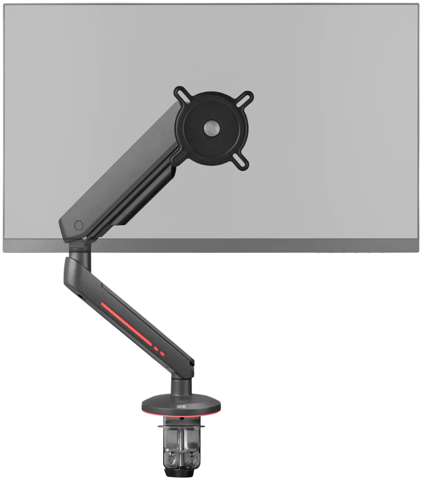 One For All DM8110 RGB Monitorivarsi, musta - 1