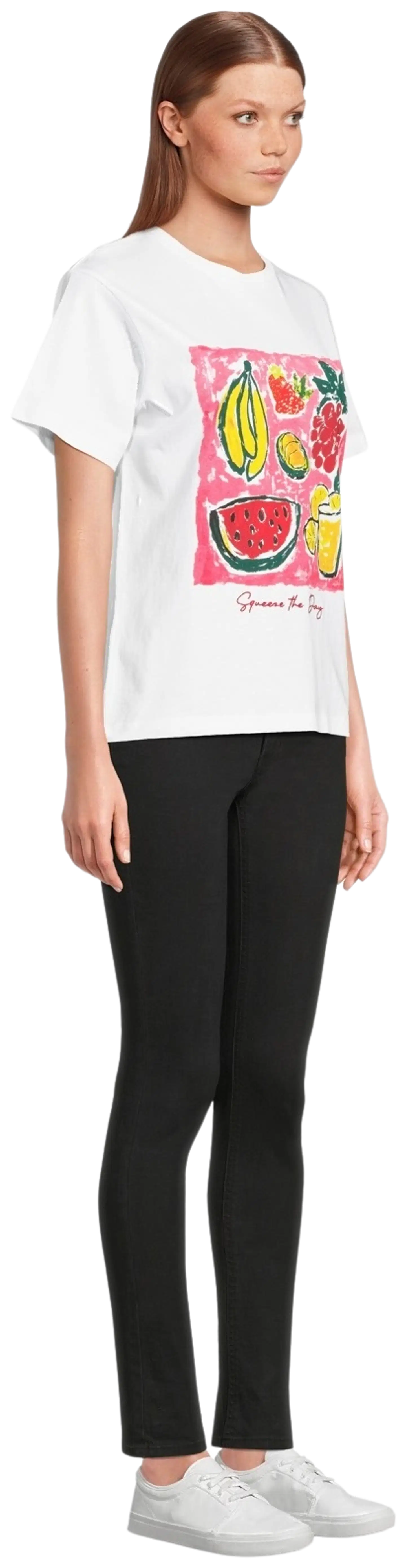 WKLY. naisten T-paita 213W030121 - Fruits - 4