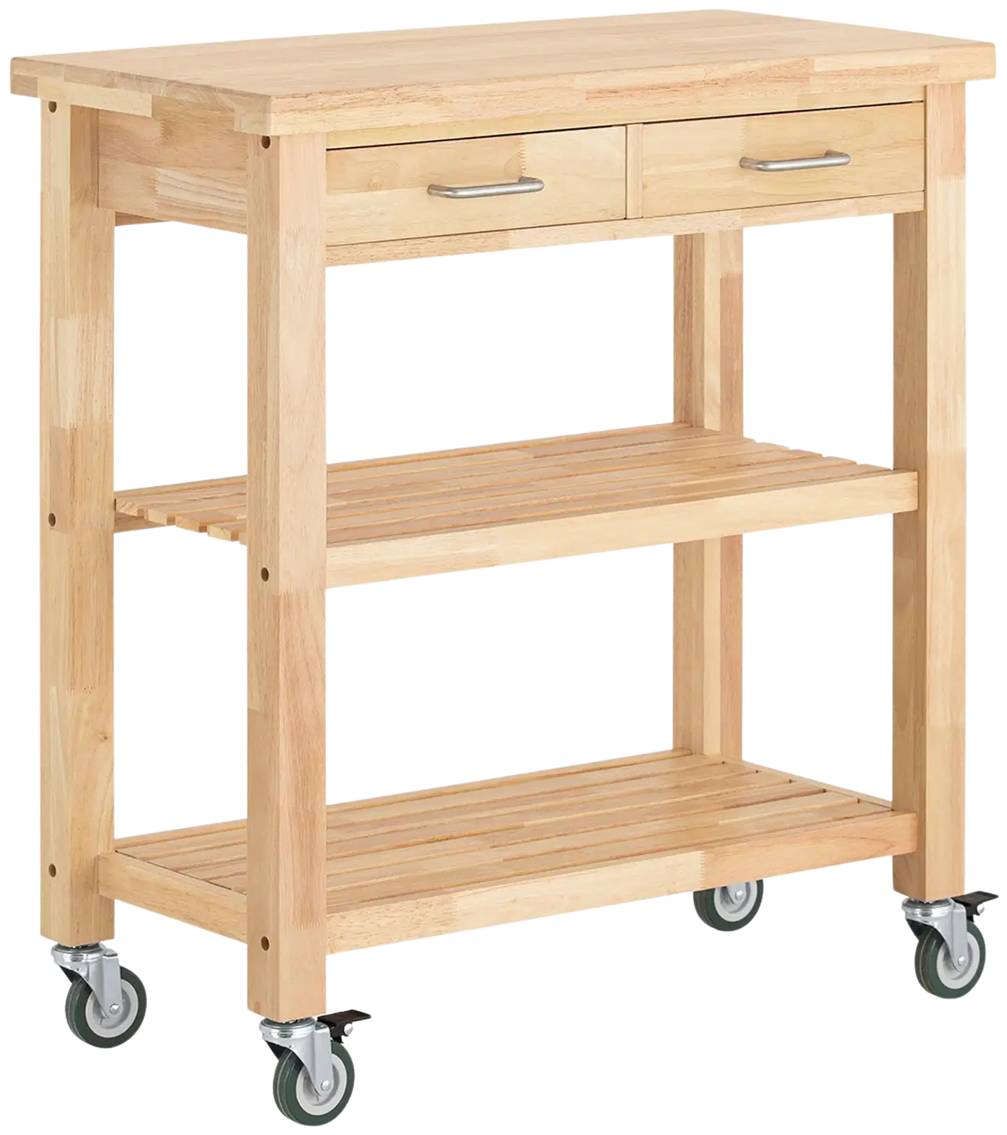 SoBuy keittiösaareke luonnollinen FKW24-II-N - 6