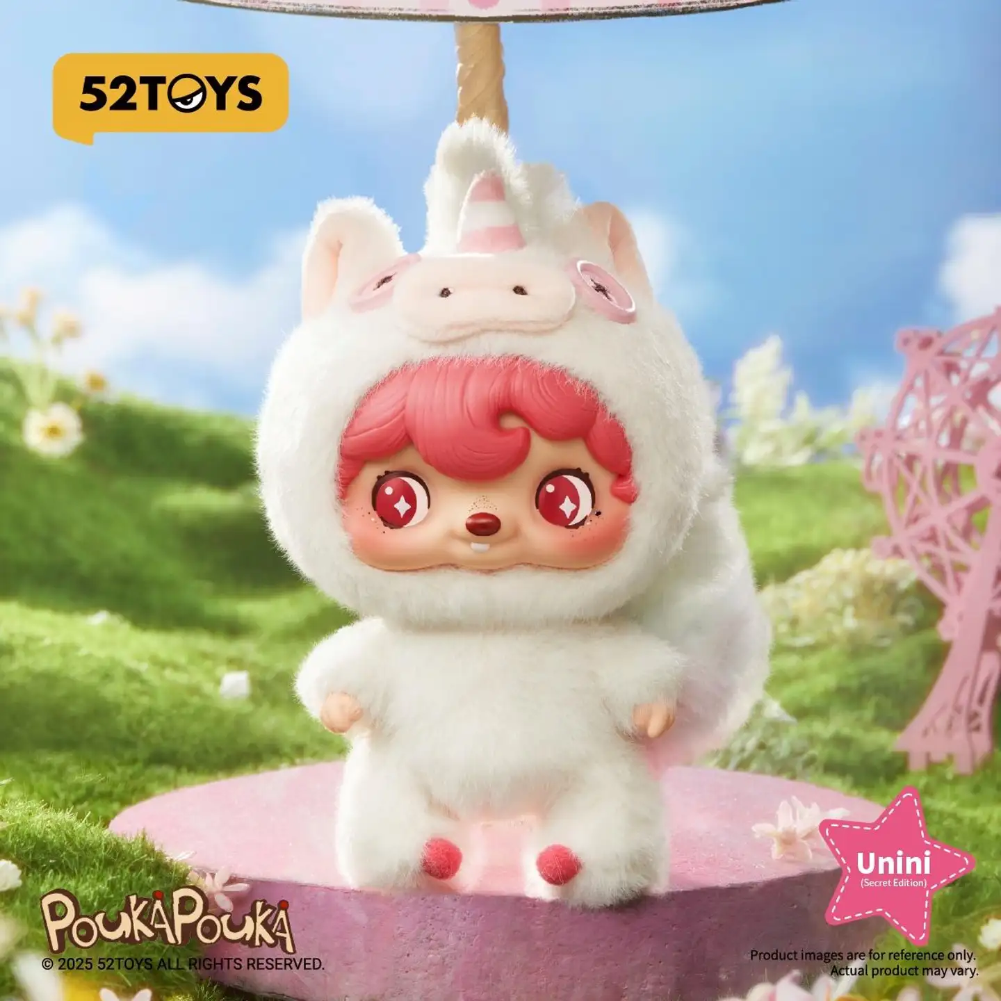 52TOYS keräilyhahmo POUKAPOUKA Vinyl Plush Blind Box - 4