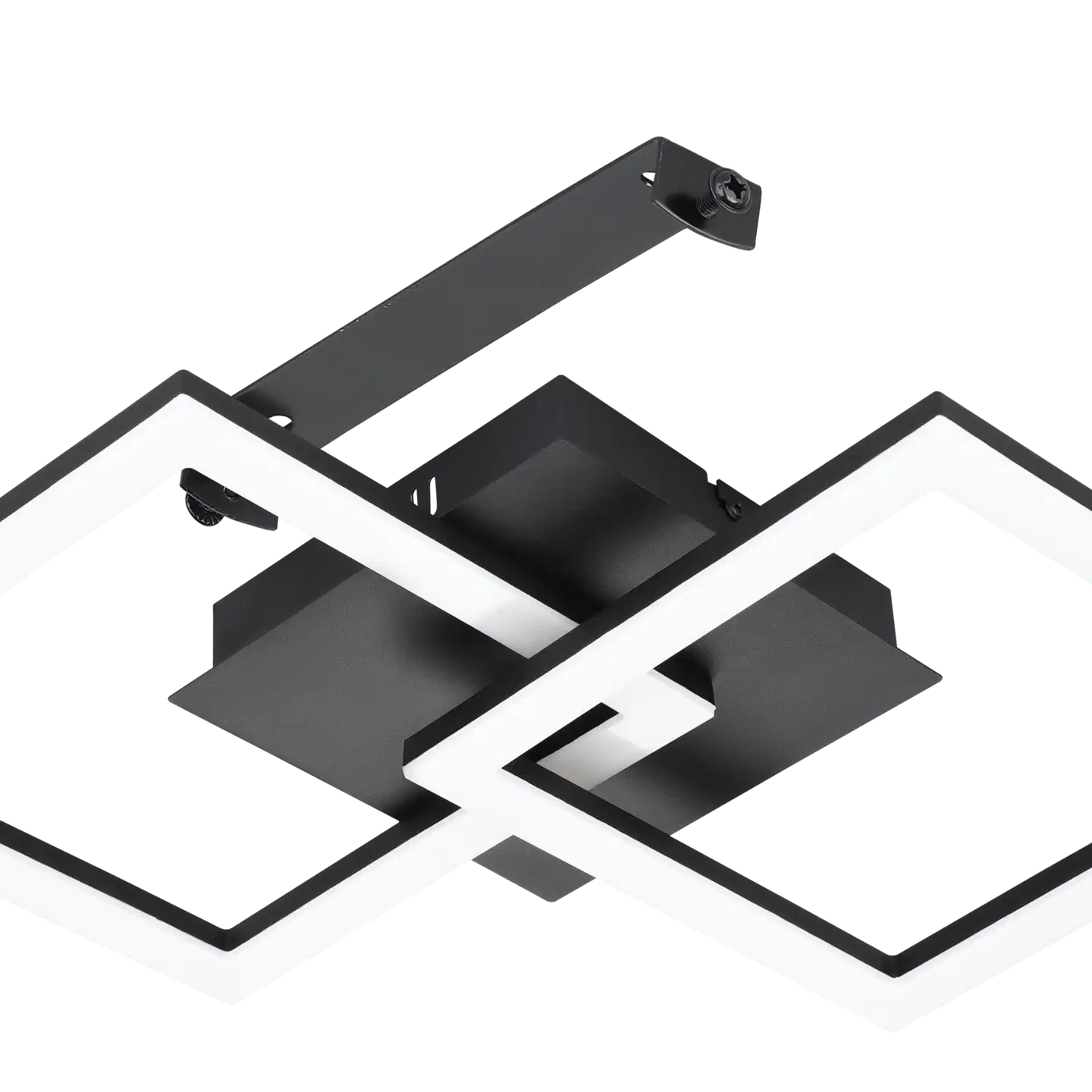 EGLO Kattovalaisin connect.z Paranday-z led 21,5W 52,5x31cm musta/valkoinen - 2