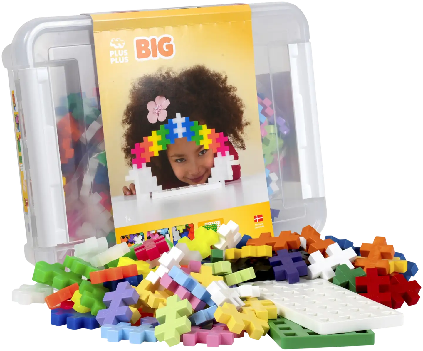 Plus-Plus BIG 200 palaa sekä säilytyslaatikko - 2