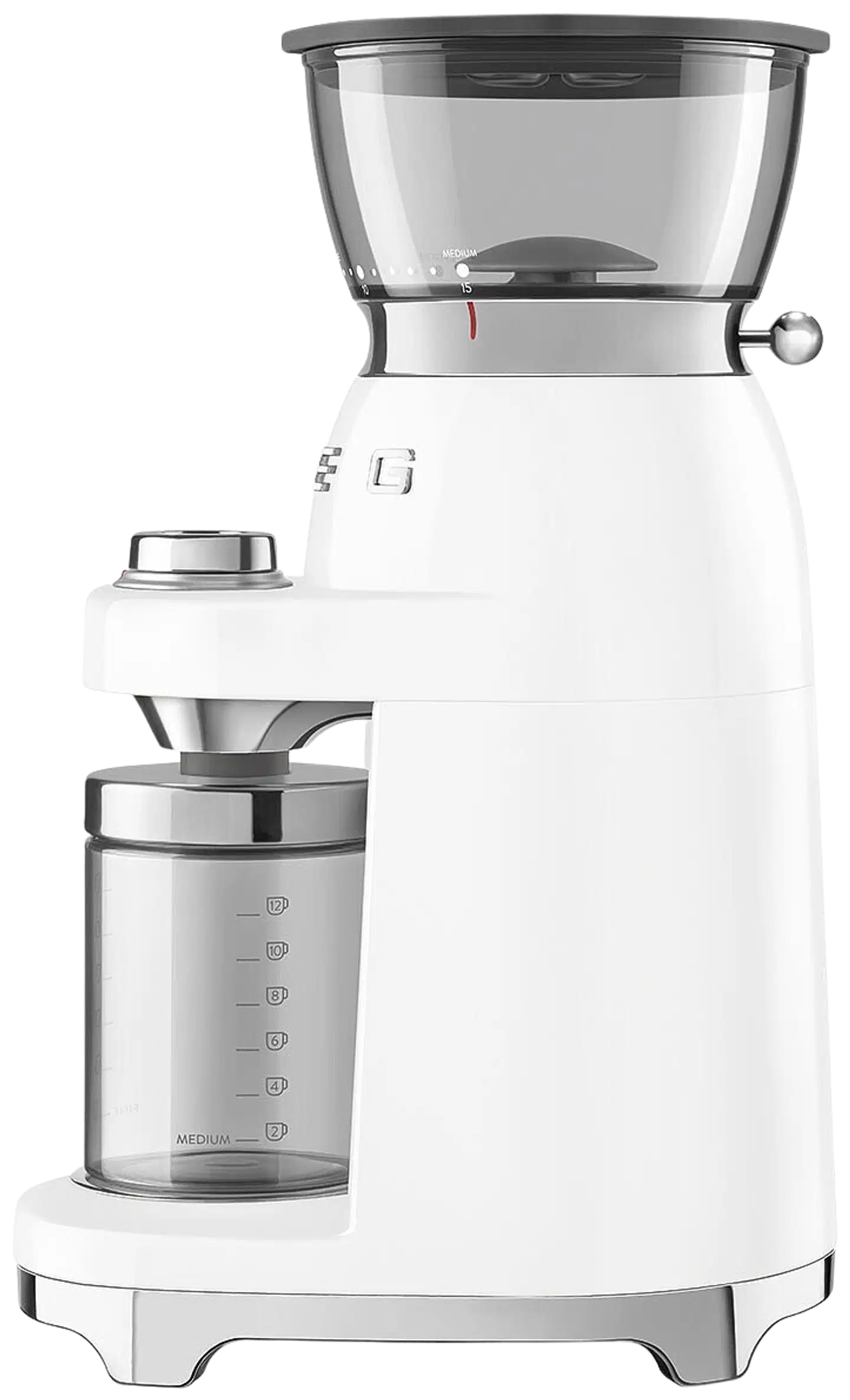 Smeg kahvimylly CGF03WHEU valkoinen - 2