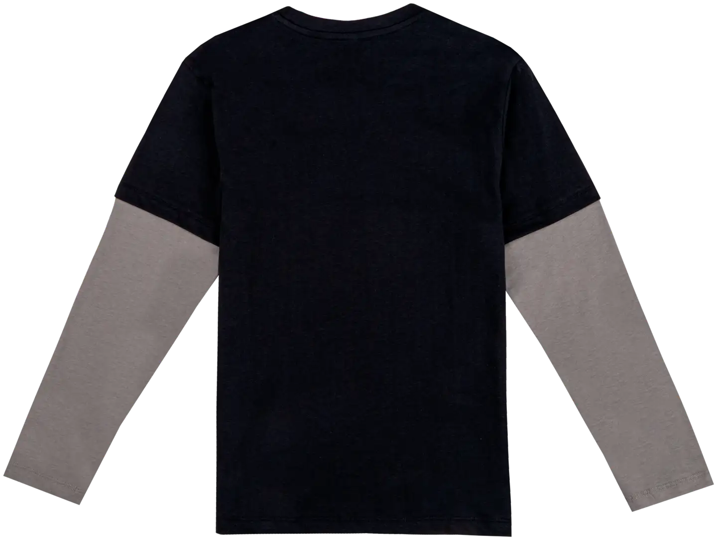House nuorten trikoopaita tuplahiha 23PH292503 - BLACK - 2