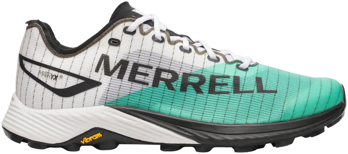 Merrell miesten maastojuoksukengät MTL Long Sky Matryx - white/turquoise - 1