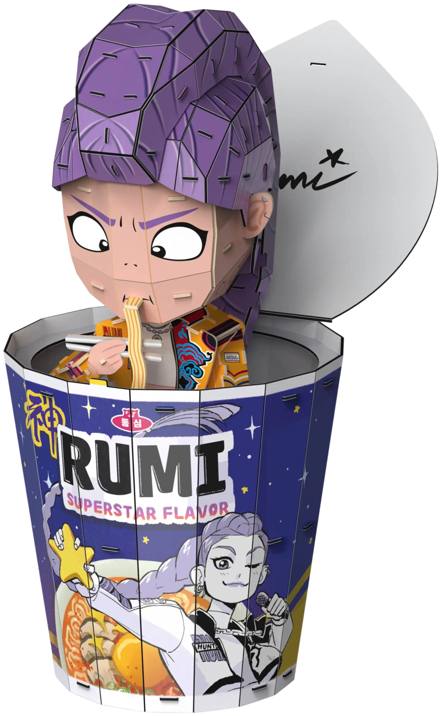 KPDH 4D Palapeli Ramen Kuppi Rumi - 3