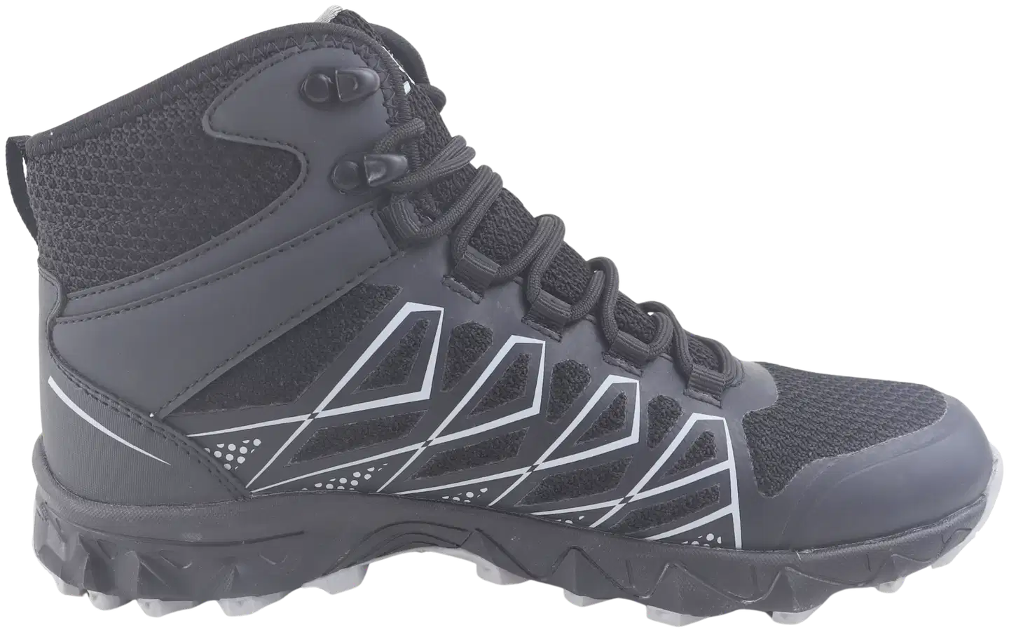 Luode12 miesten ulkoilukengät Muonio WP Mid - Black/Grey - 4