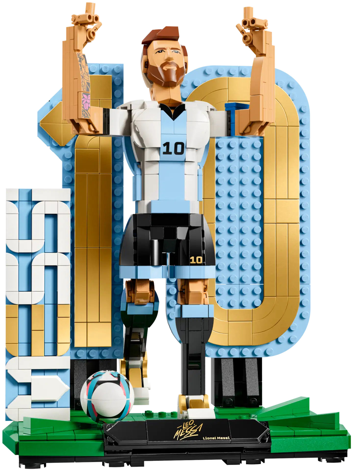 LEGO® Editions Football 43015 Lionel Messi – jalkapallolegenda - 2