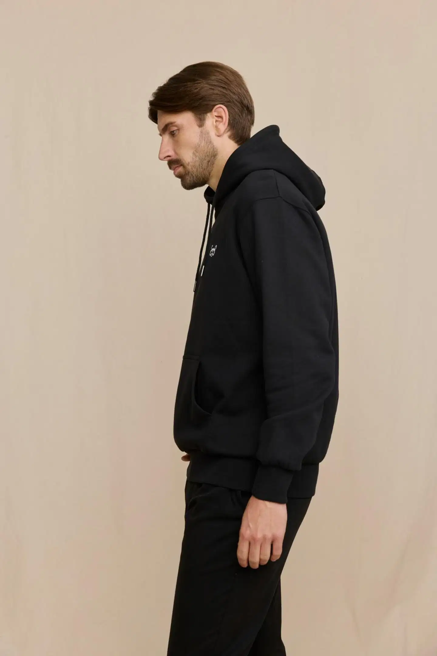 Finlayson miesten collegepaita Pesue - Black - 4