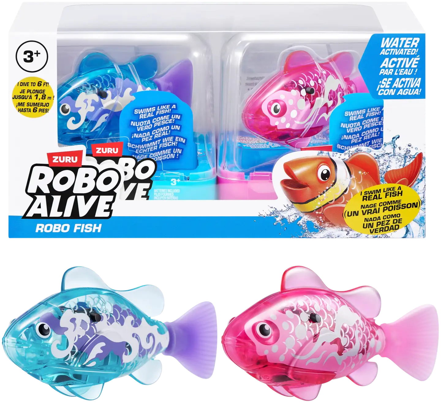 Robo Alive Robotic-uintikala 2-pack - 1