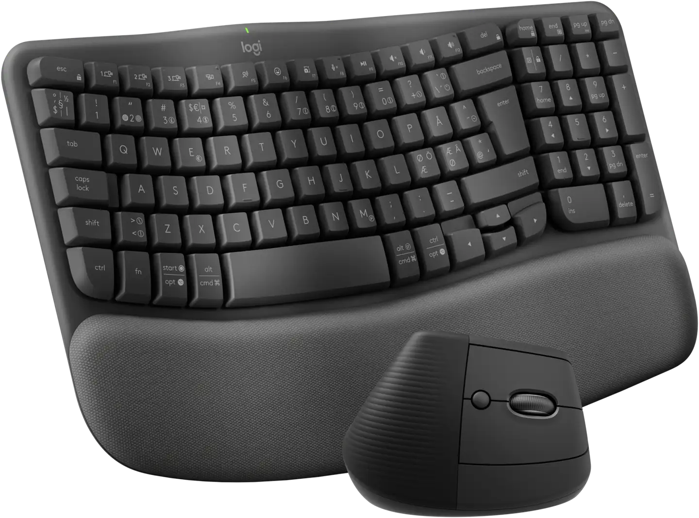 Logitech Wave Keys & Lift Combo langaton näppäimistö ja hiiri - 2