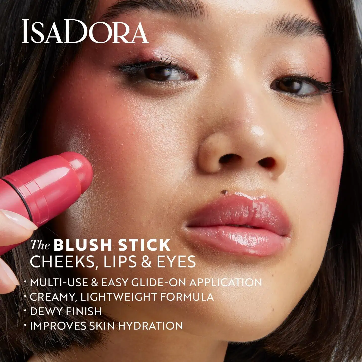 Isadora The Blush Stick poskipunapuikko 44 Coral Rose 5,5 g - 44 Coral Rose - 2