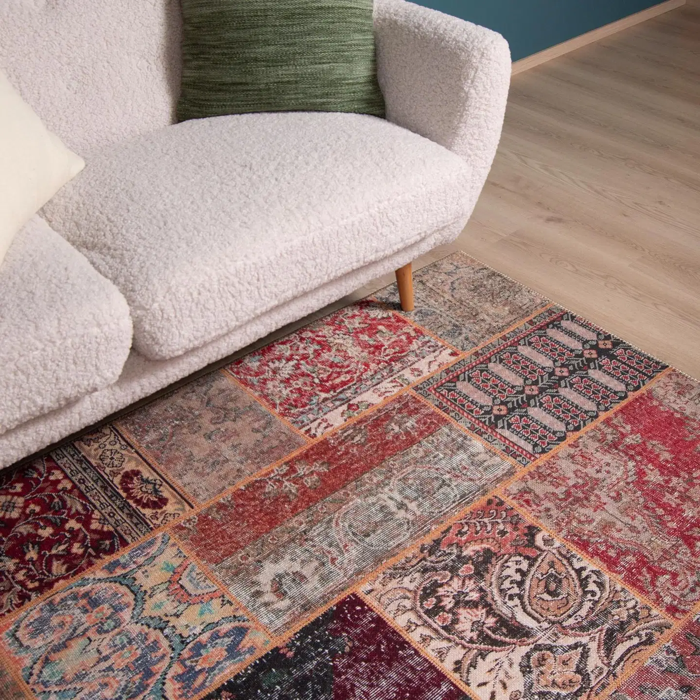 ihankotona matto Norma 133x190 cm punainen - 5