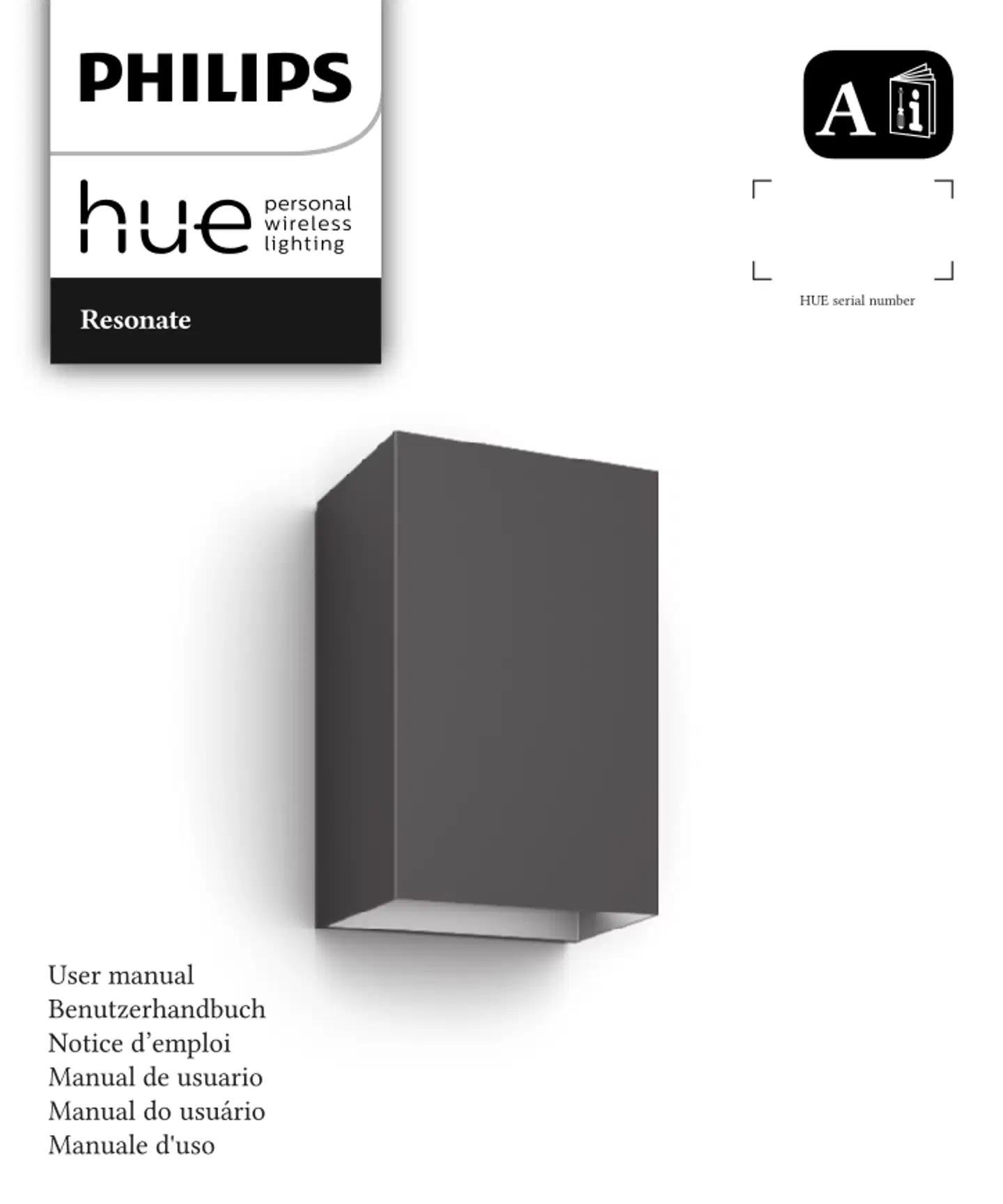Philips Hue Resonate -seinävalaisin ulkokäyttöön 16W 2000-6500K 1180LM inox - 5