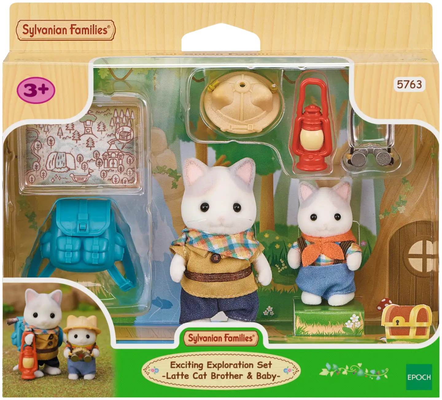 Sylvanian Families tutkimusmatkailijat -setti - 1