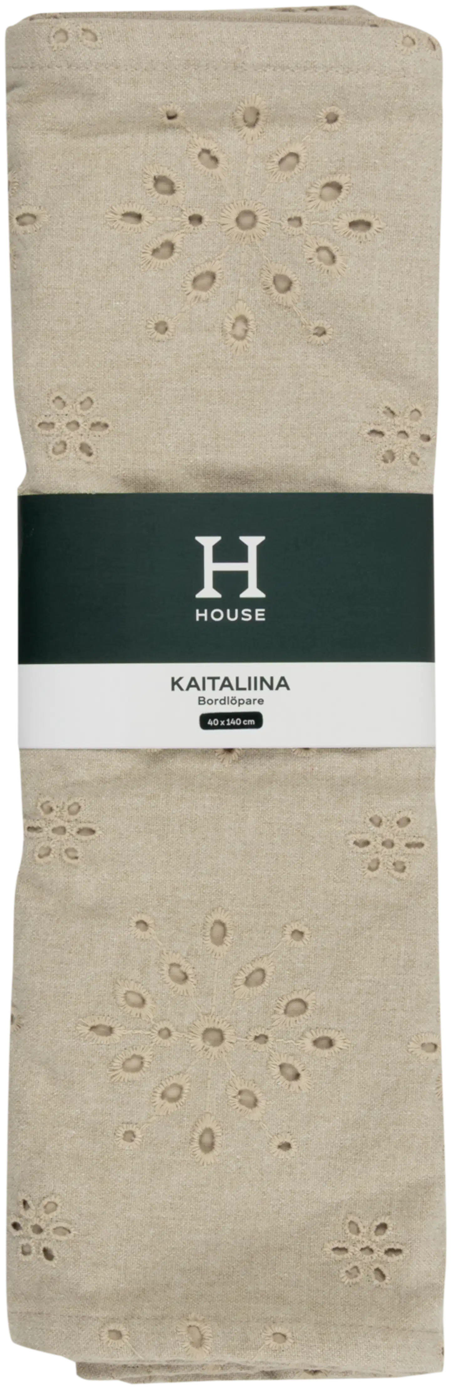 House kaitaliina Embroidery 40x140 cm beige - 2